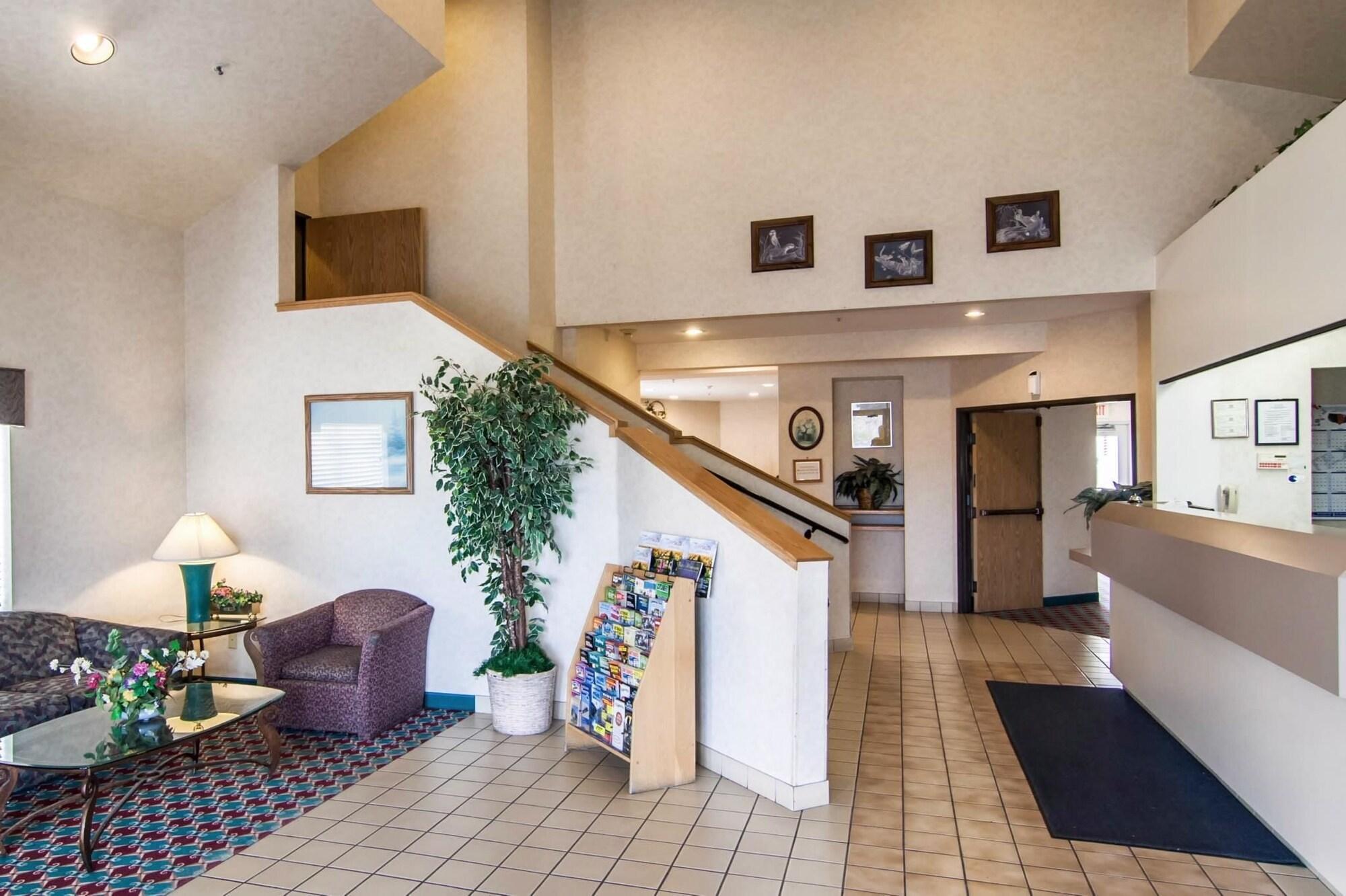 Vista Lobby Rodeway Inn Salem