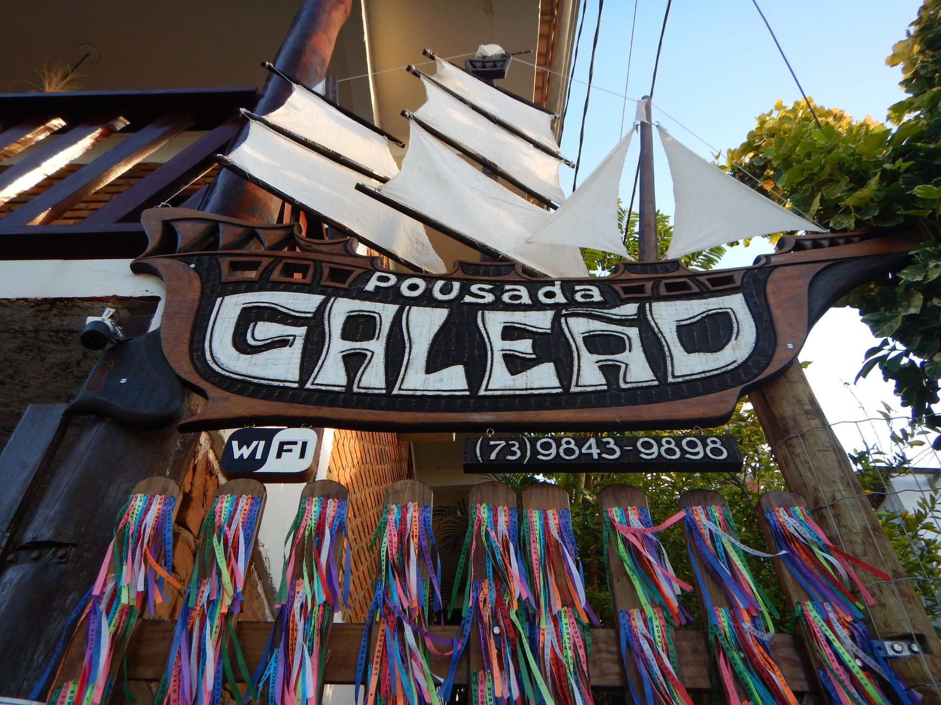 Vista Exterior Pousada Galeão