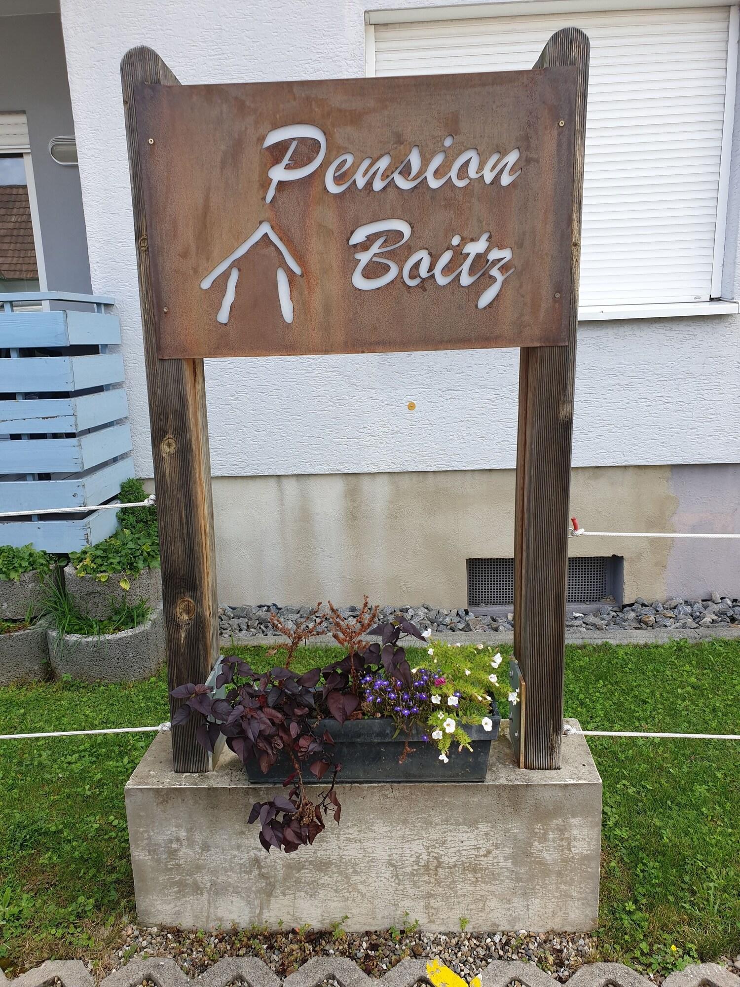 Vista Exterior Pension Boitz