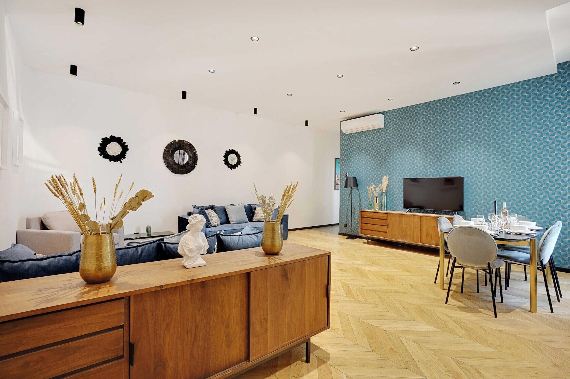 Restaurant Luxurious Apartment - 2br/8p - Faubourg-du-roule