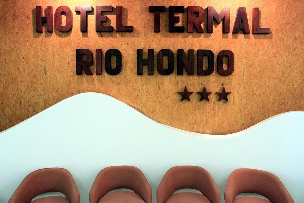 Vista do lobby Hotel Termal Rio Hondo