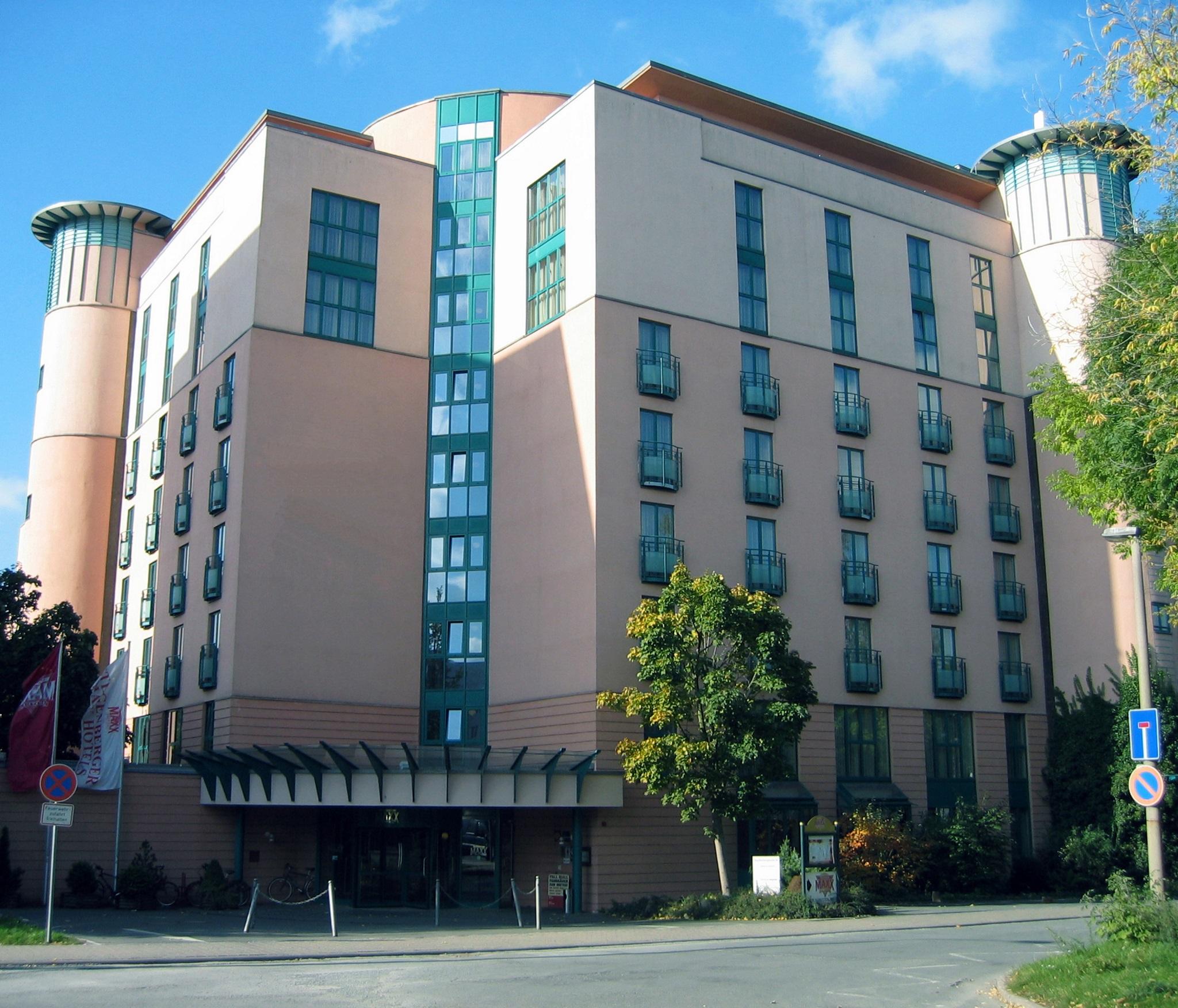 Vista Exterior MAXX Hotel Jena