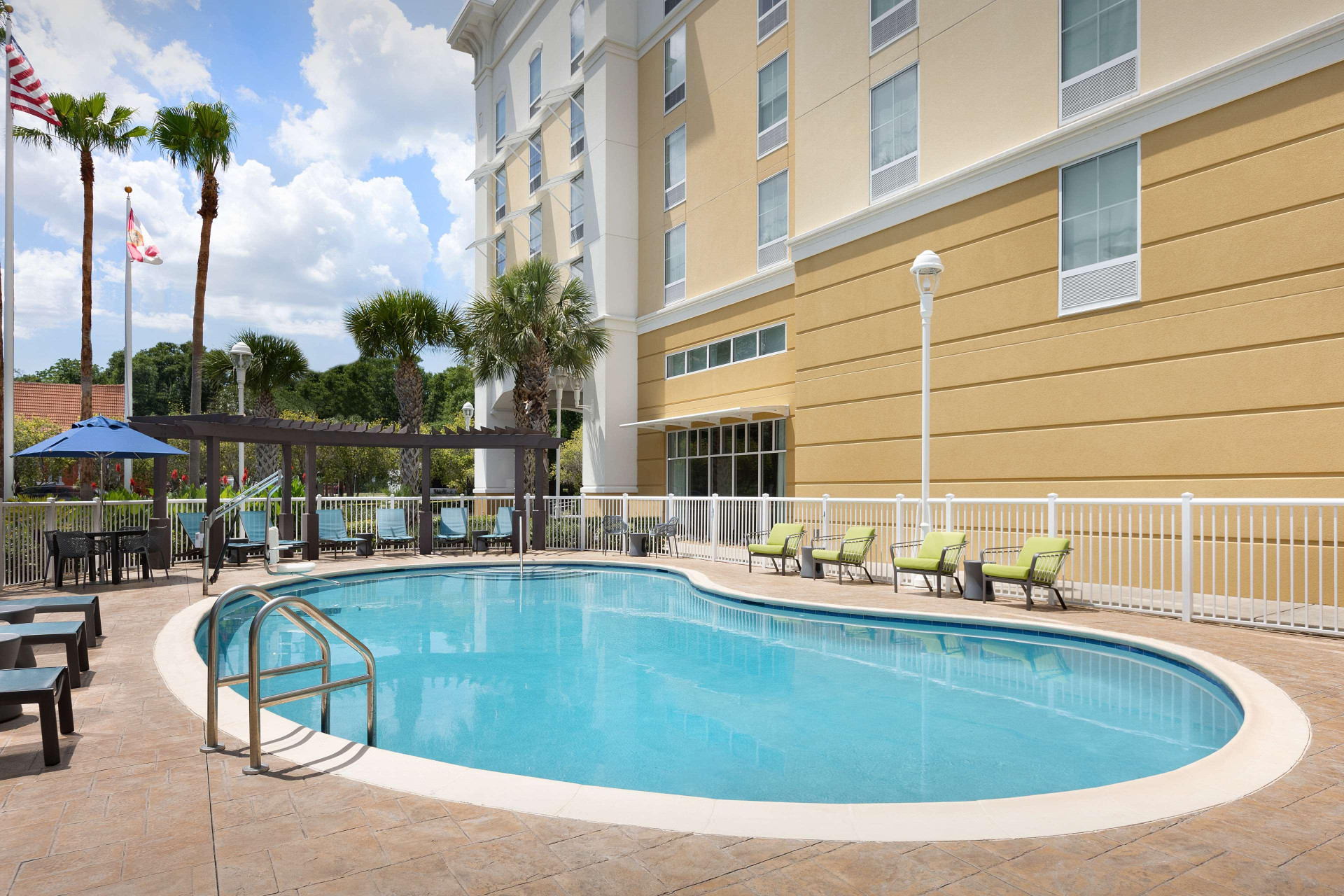 Vista Piscina Hampton Inn&Suites Orlando-North/Altamonte Springs