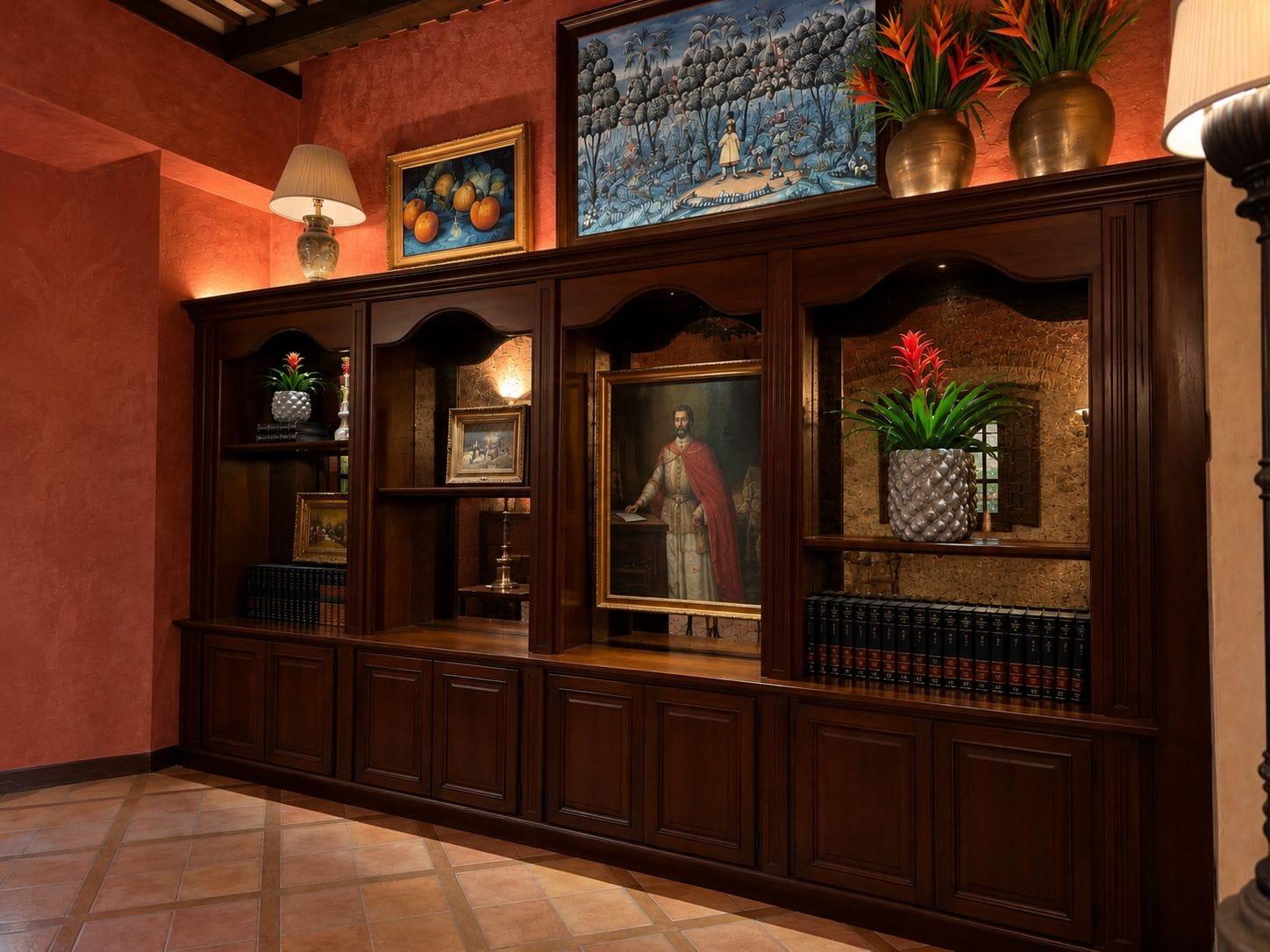 Vista Lobby Aria Santa María