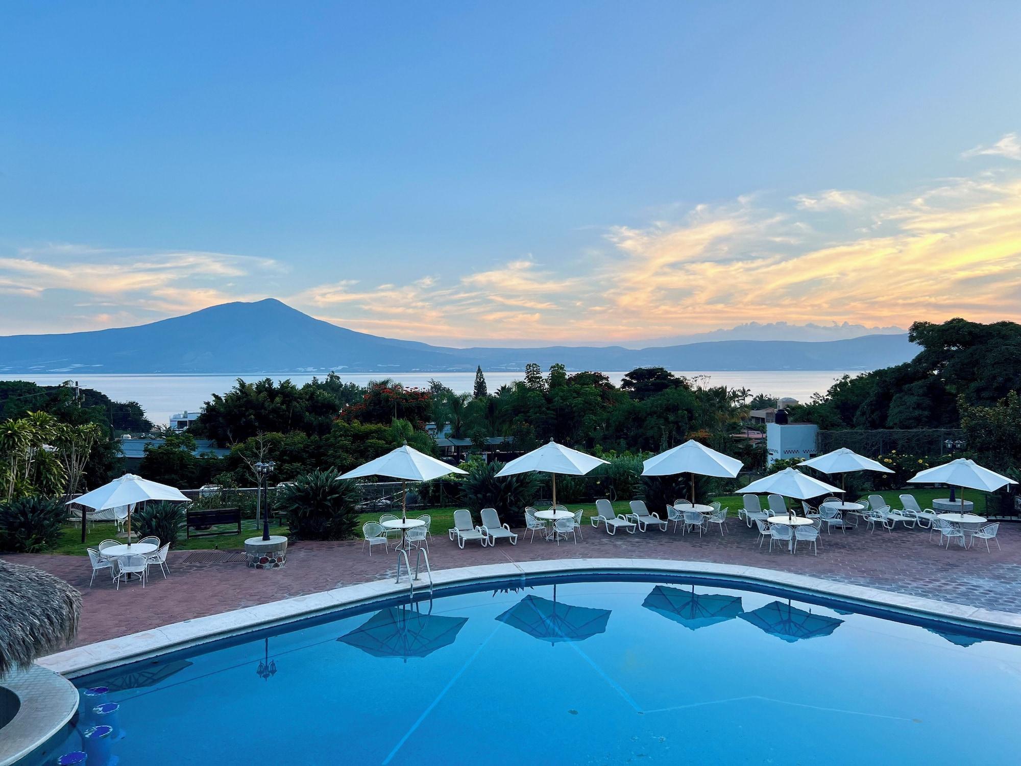 Vista Piscina Mama Chuy Hotel & Villas Ajijic