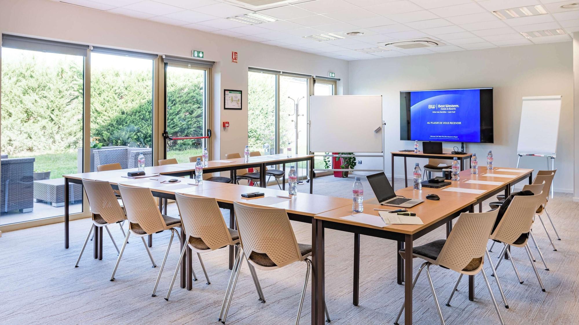 Sala de Reuniones Best Western Hotel Des Barolles - Lyon Sud