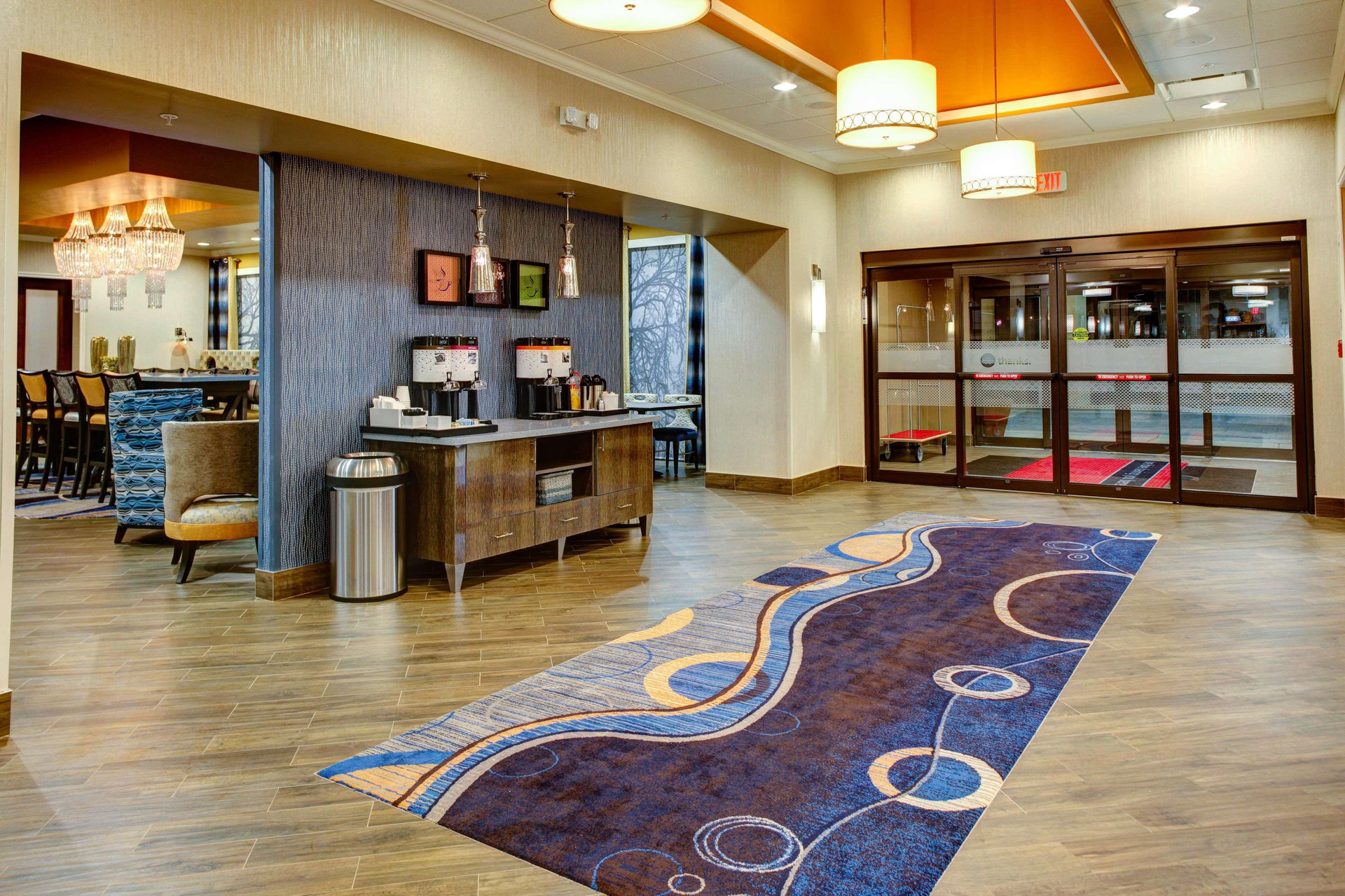 Vista Lobby Hampton Inn & Suites Columbus