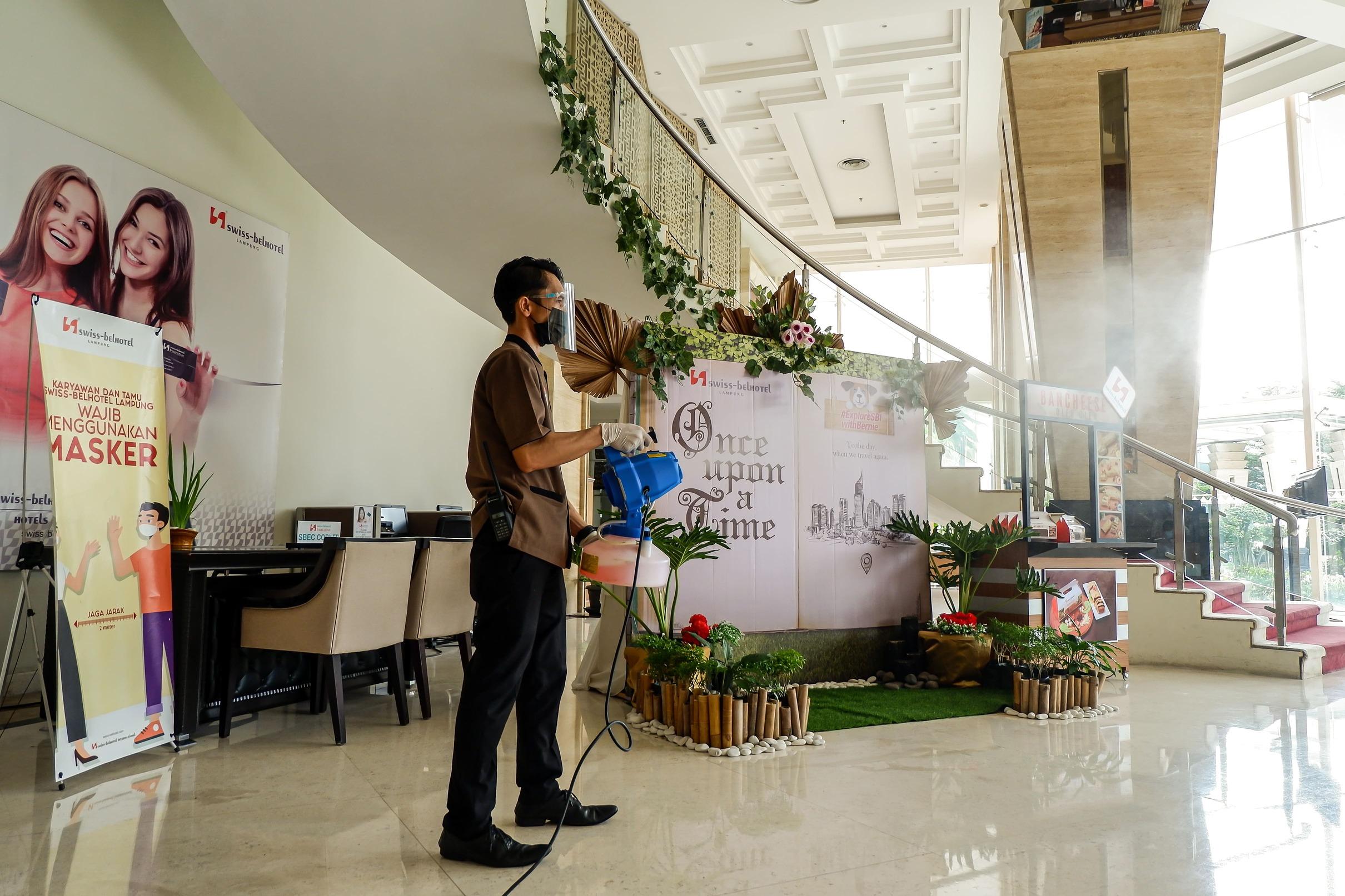 Vista Lobby Swiss-Belhotel Lampung