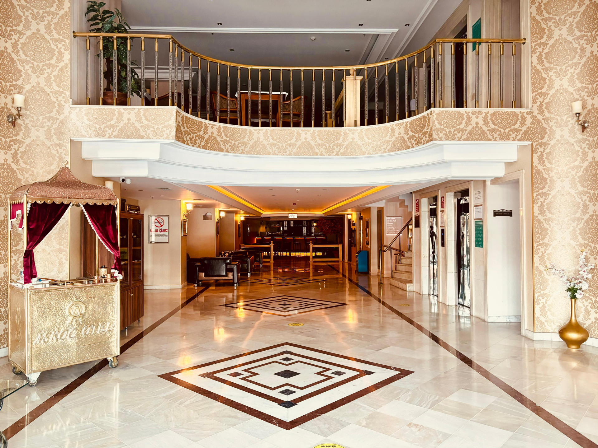 Vista Lobby Askoc Hotel ve Spa