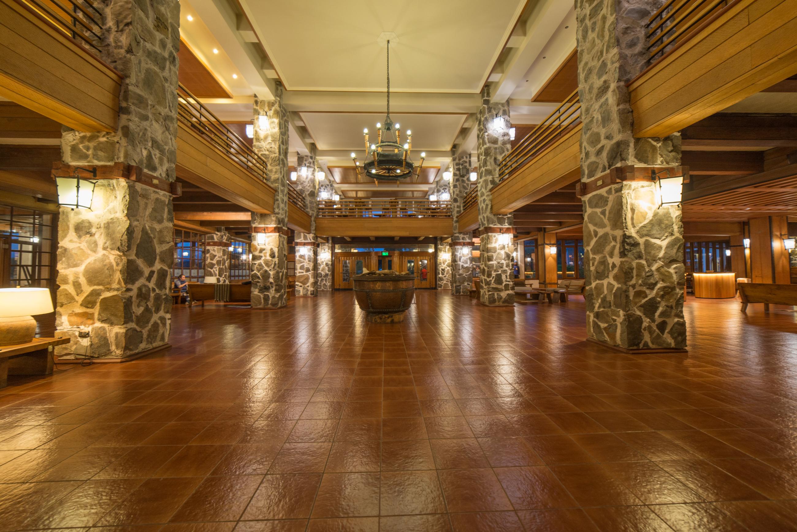 Vista Lobby Hotel Termas de Puyehue Wellness & Spa Resort