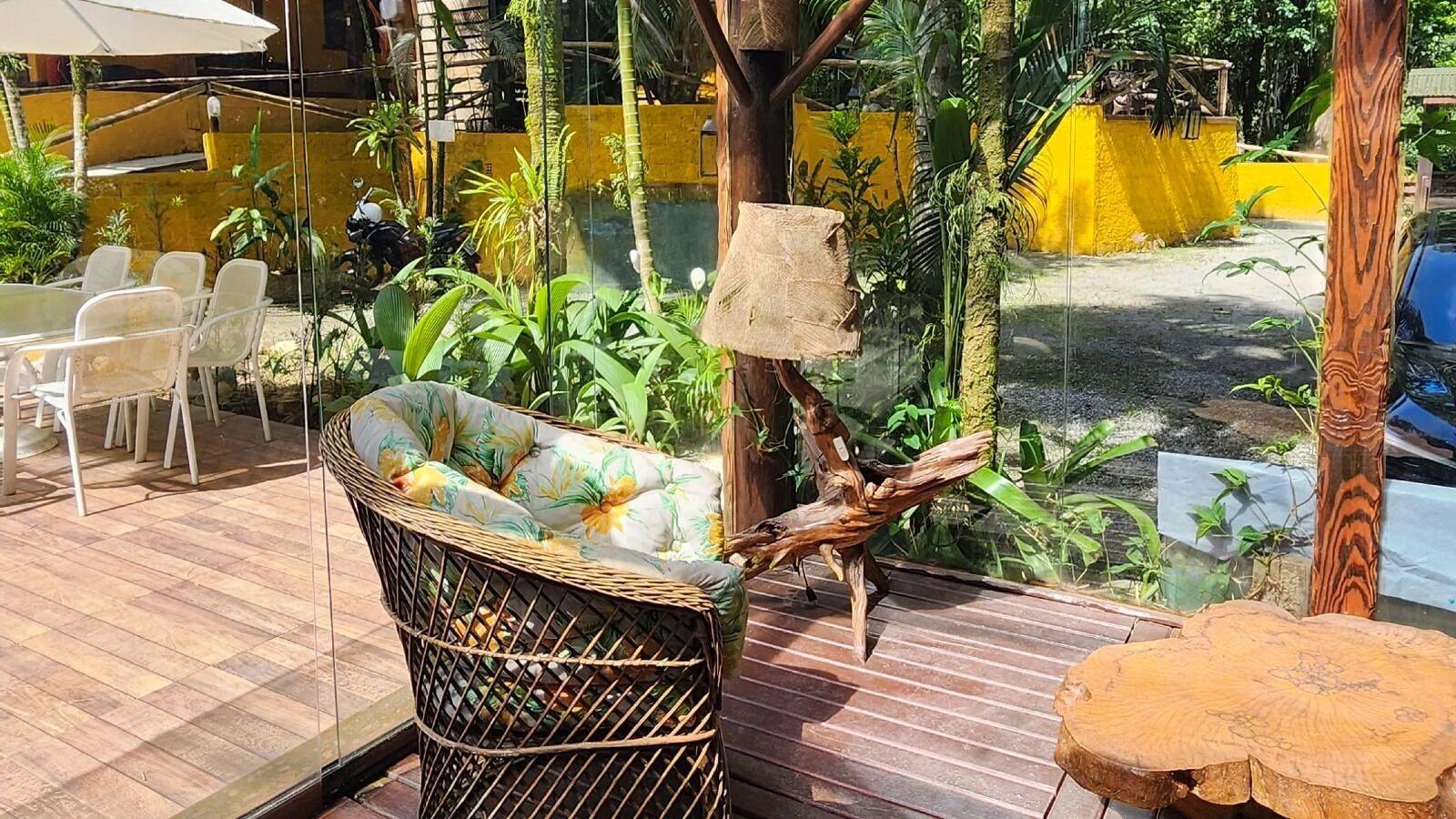 Vista Lobby Pousada Abayomi