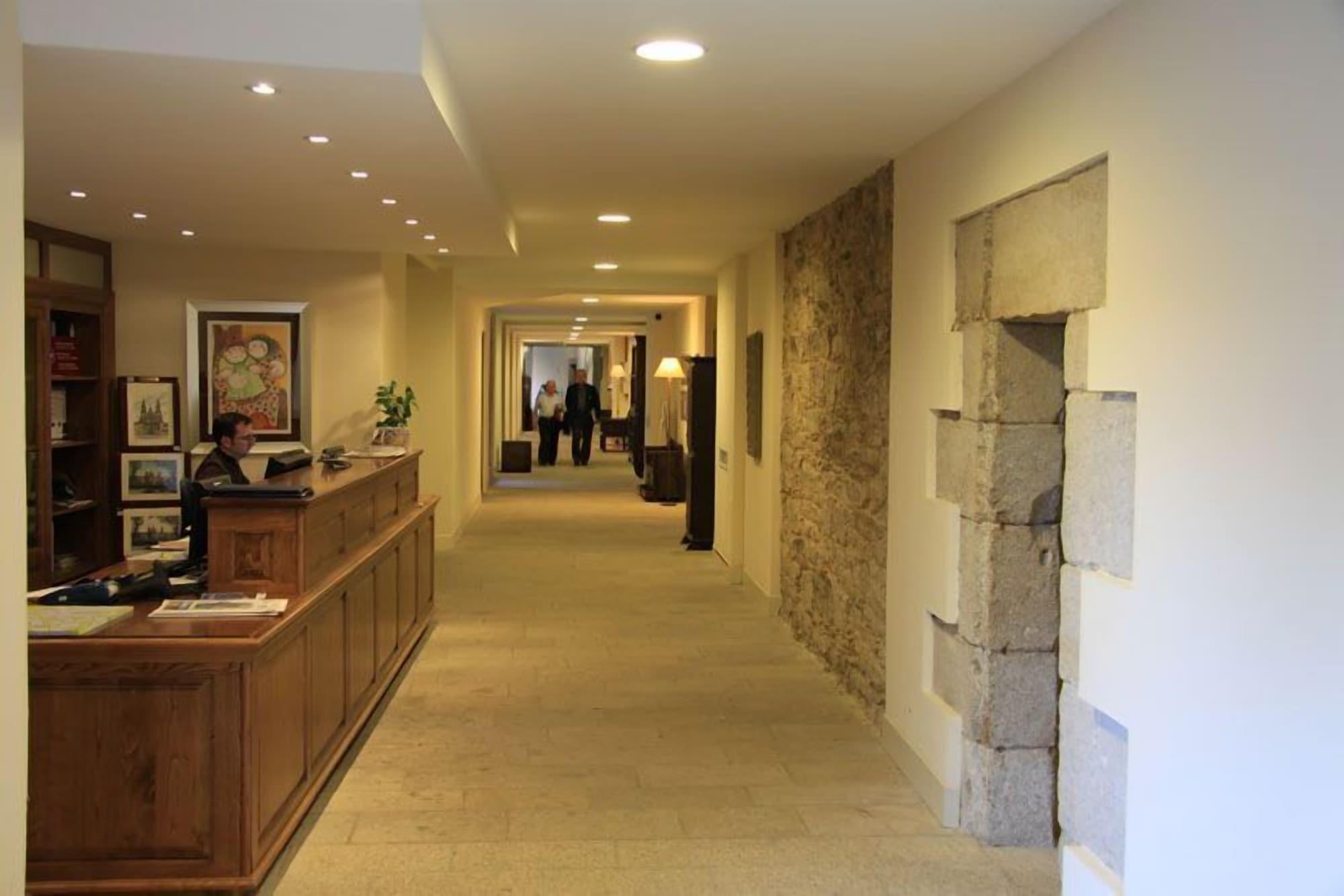Vista Lobby Hospedería San Martín Pinario