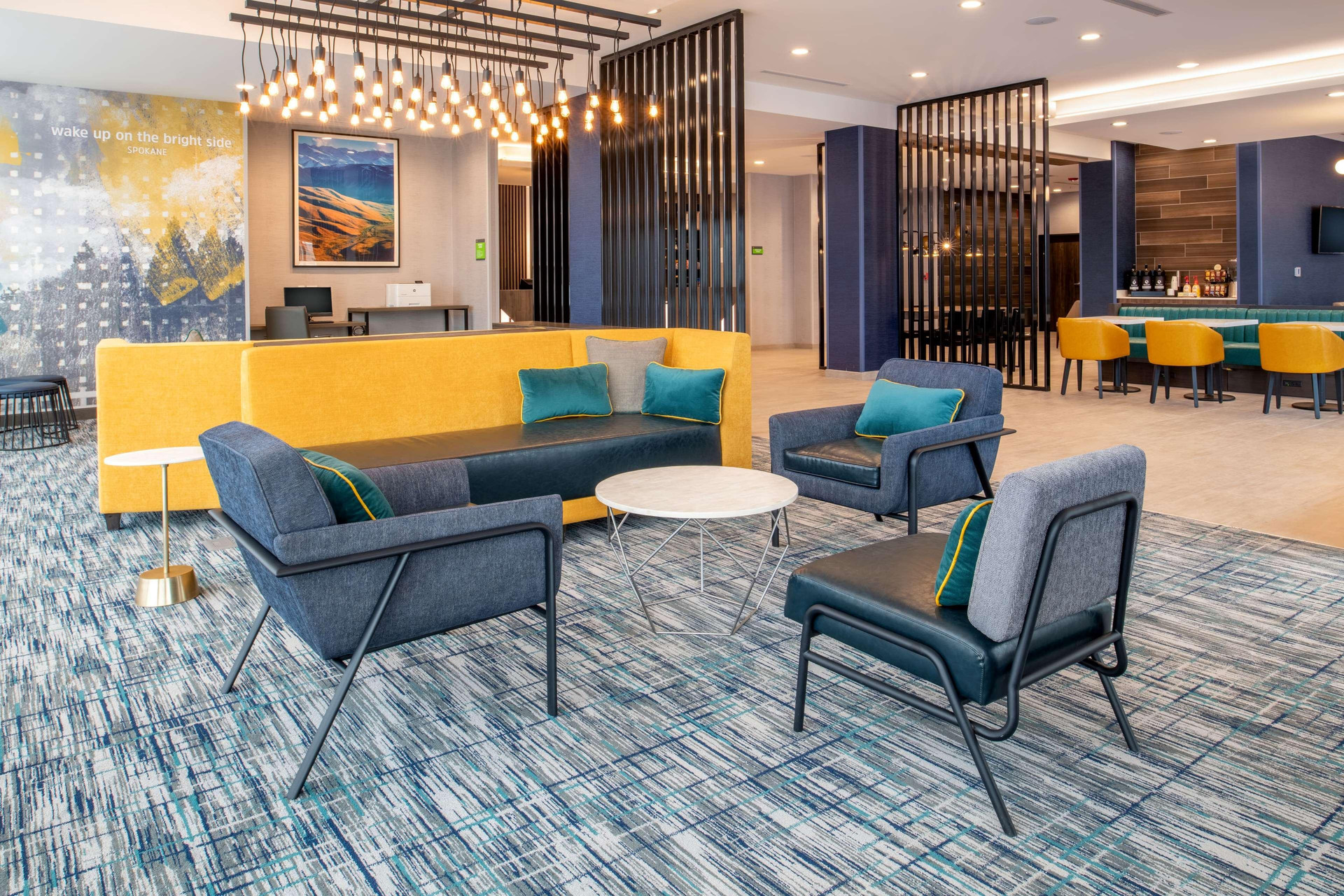 Vista Lobby La Quinta Inn & Suites by Wyndham Spokane Downtown