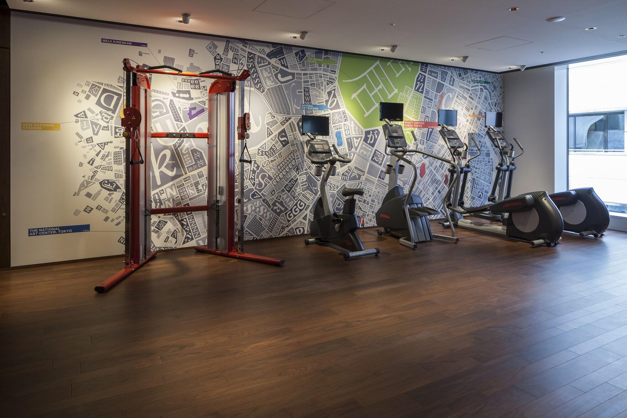 Gimnasio Hyatt Centric Ginza Tokyo