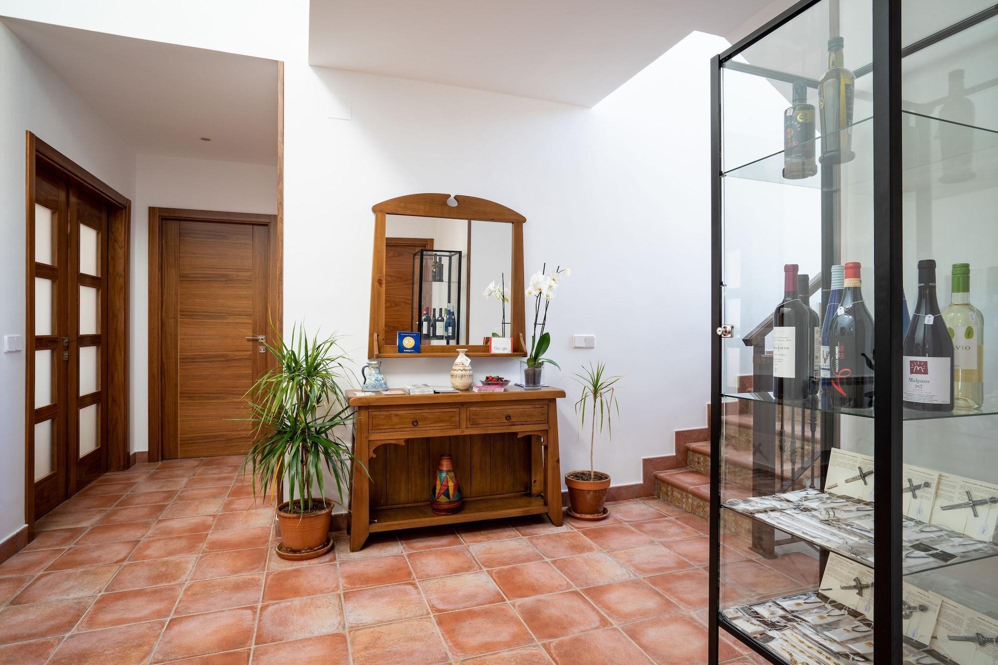 Vista Lobby B&B Villa Marín Toledo
