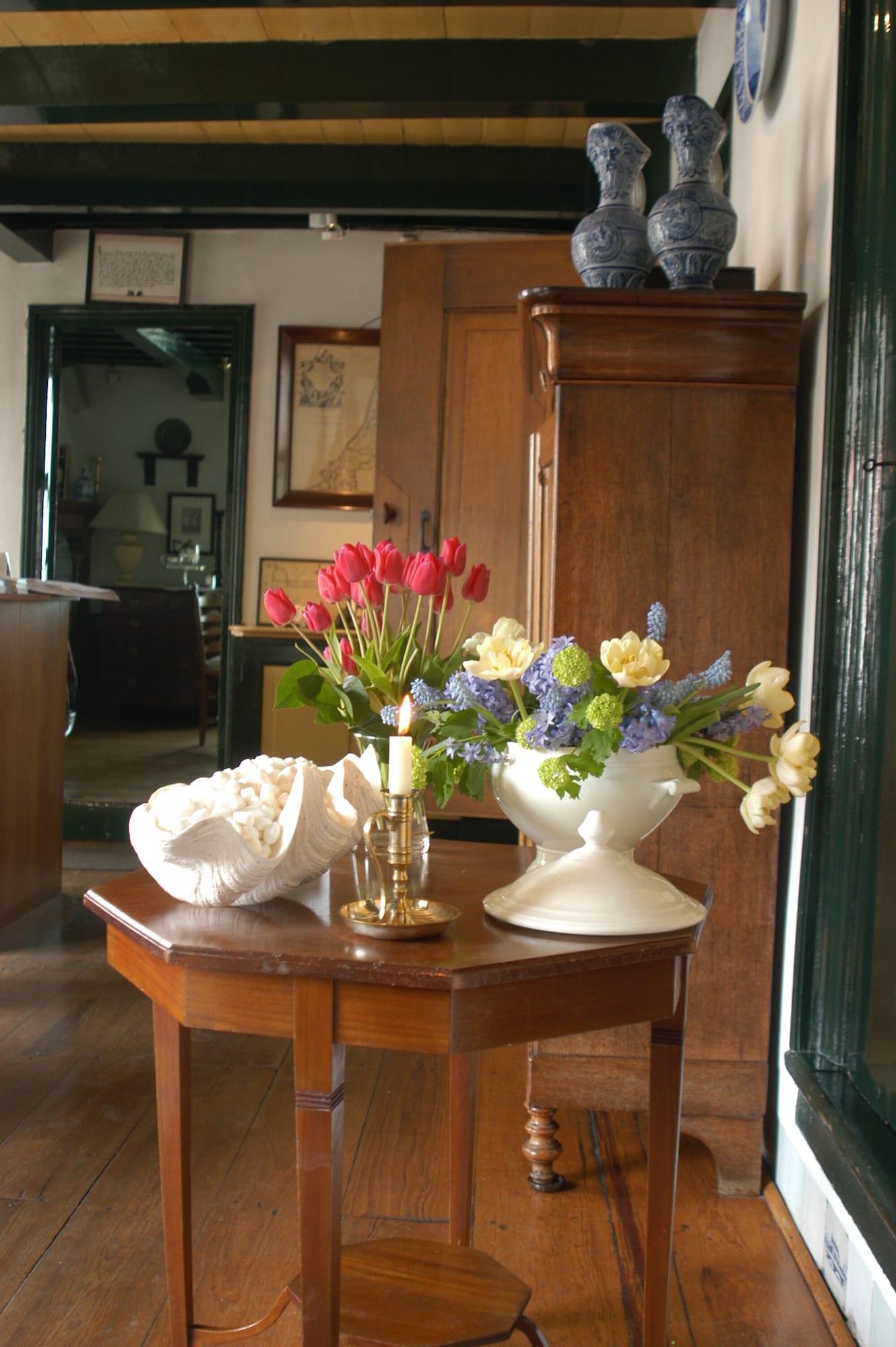 Vista Lobby Romantik Hotel Auberge de Campveerse Toren