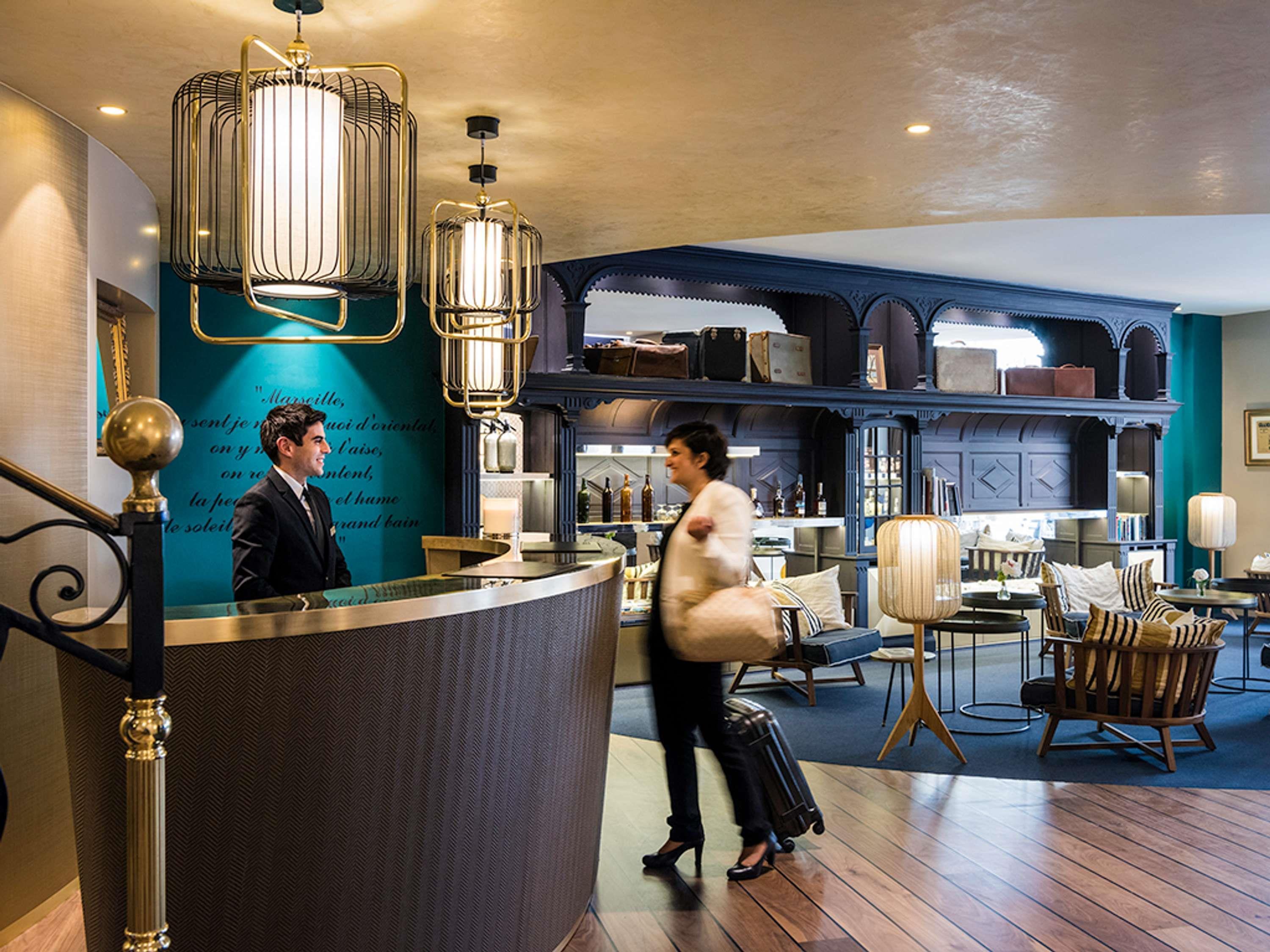 Vista Lobby Grand Hotel Beauvau Marseille Vieux-Port - MGallery Collection