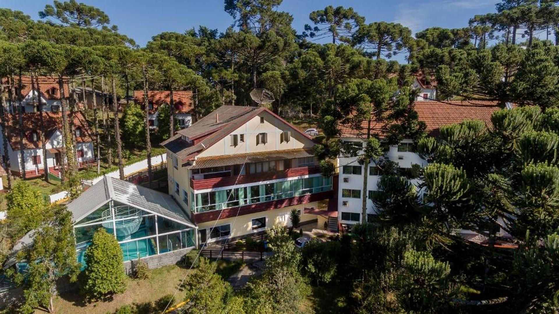 Vista Exterior Hotel Fazenda Golden Park Campos do Jordão