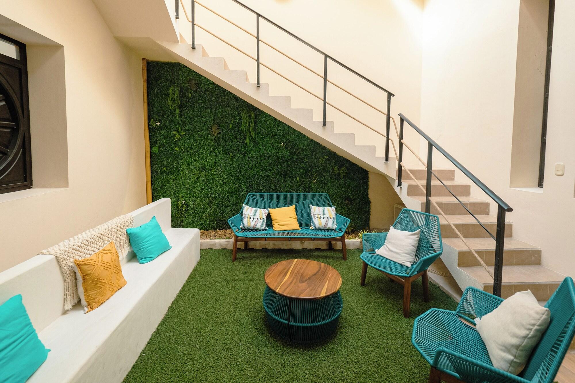 Vista Lobby Hostel Nido del Colibrí