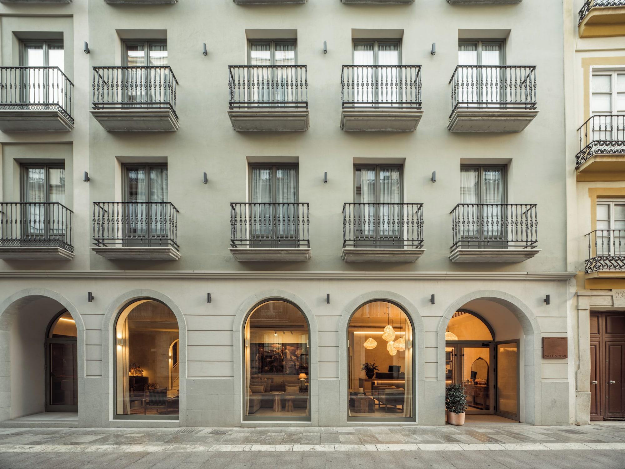 Vista Exterior Hotel Well and Come Malaga