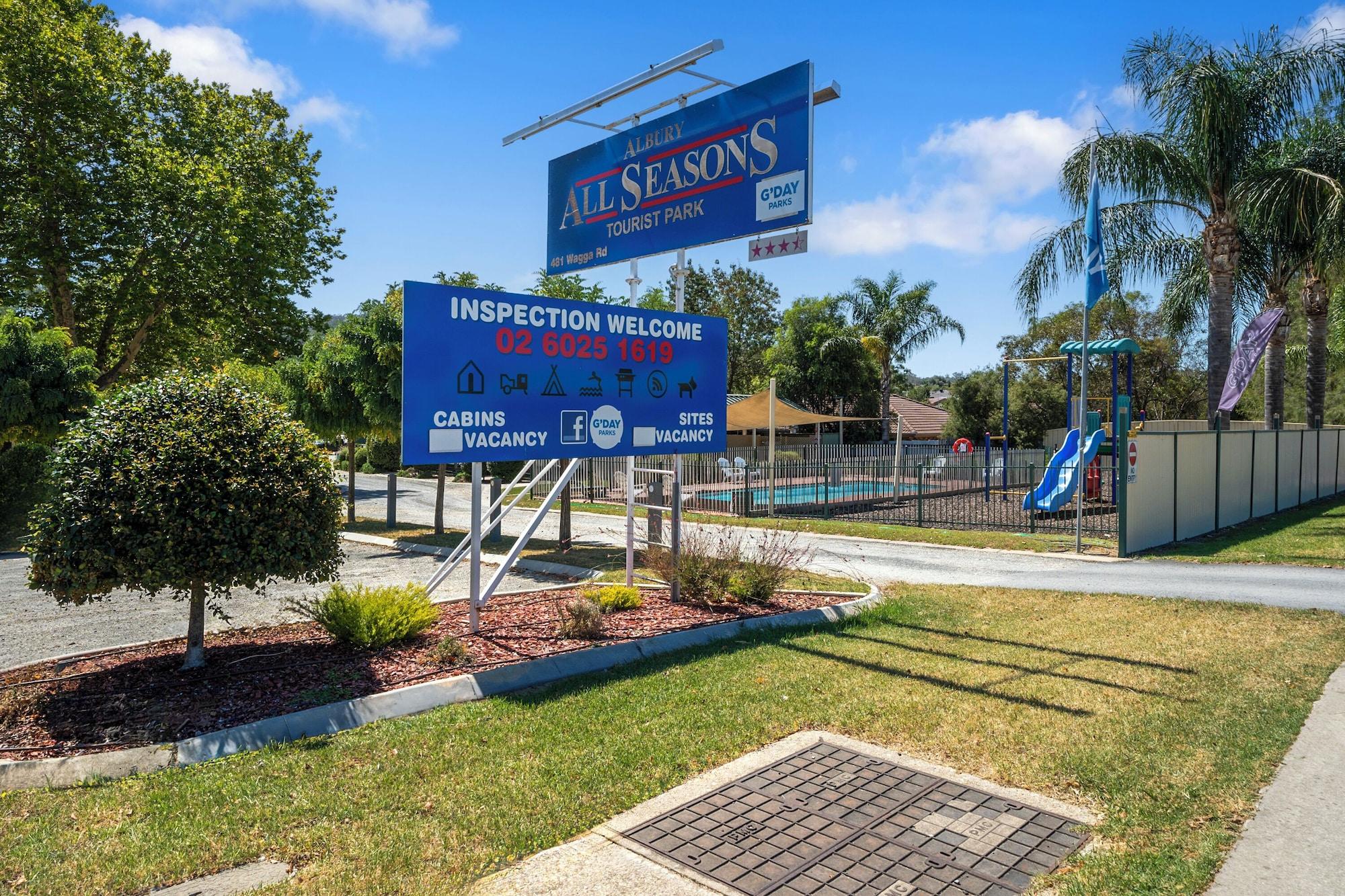 Vista Exterior Albury All Seasons Tourist Park