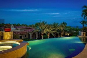 Arriendo temporal - Gorgeous Villas Del Mar Villa Palmilla. Private Pool, Golf Cart, Swimmable Beach
