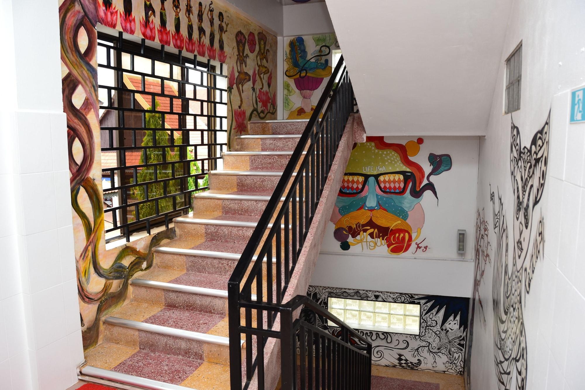Vista Lobby Mad Monkey Siem Reap - Hostel