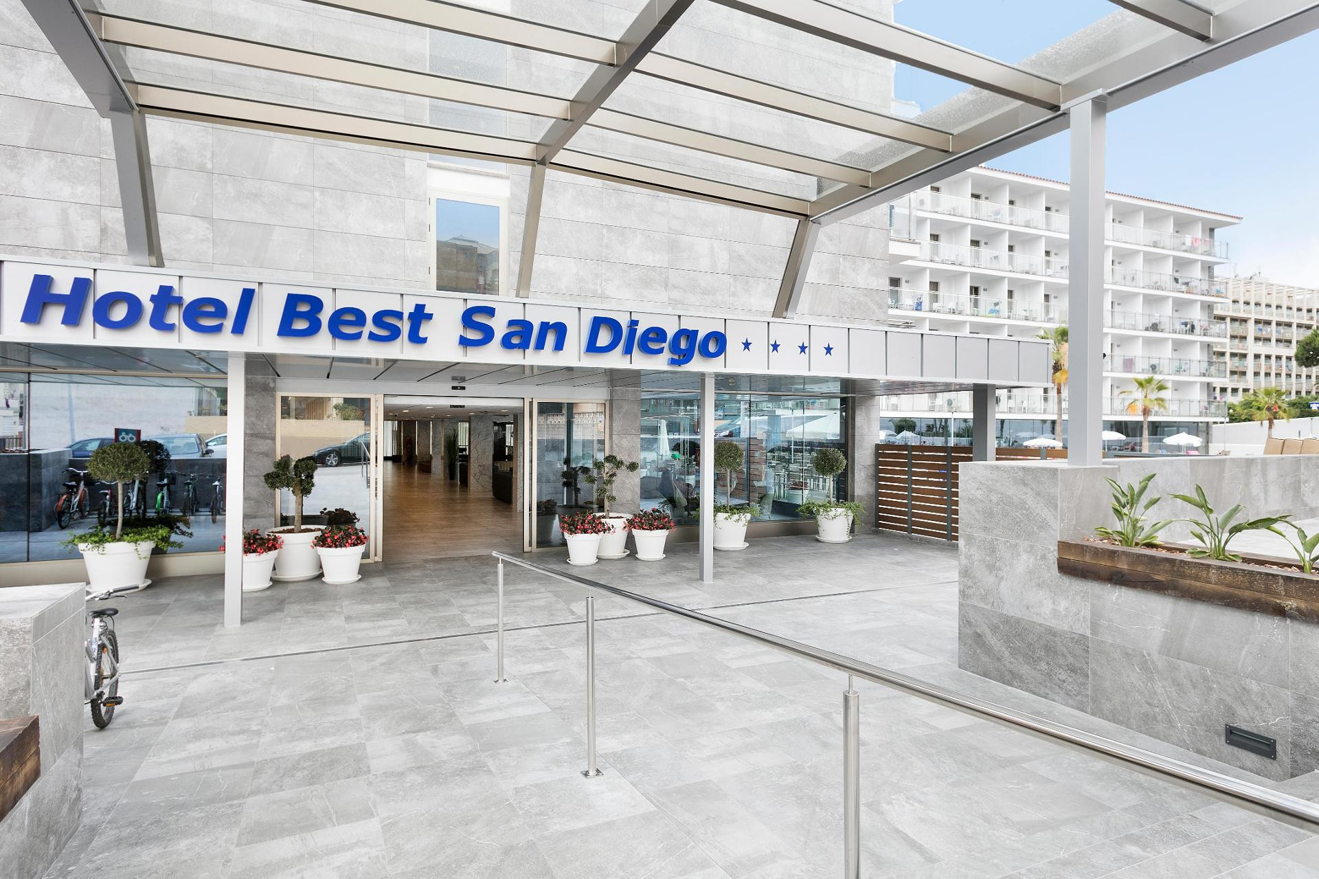Vista Exterior Hotel Best San Diego