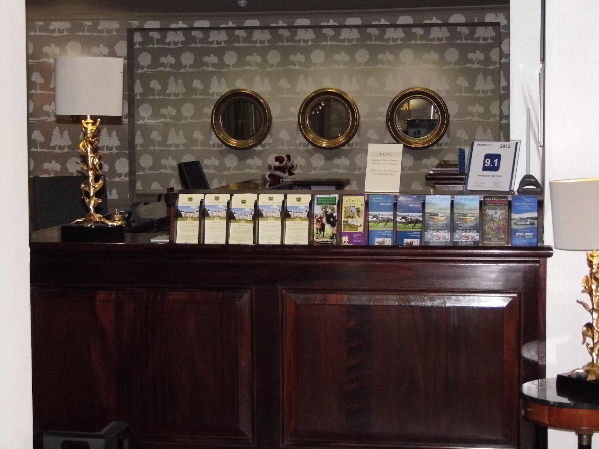 Vista Lobby Hintlesham Hall Hotel