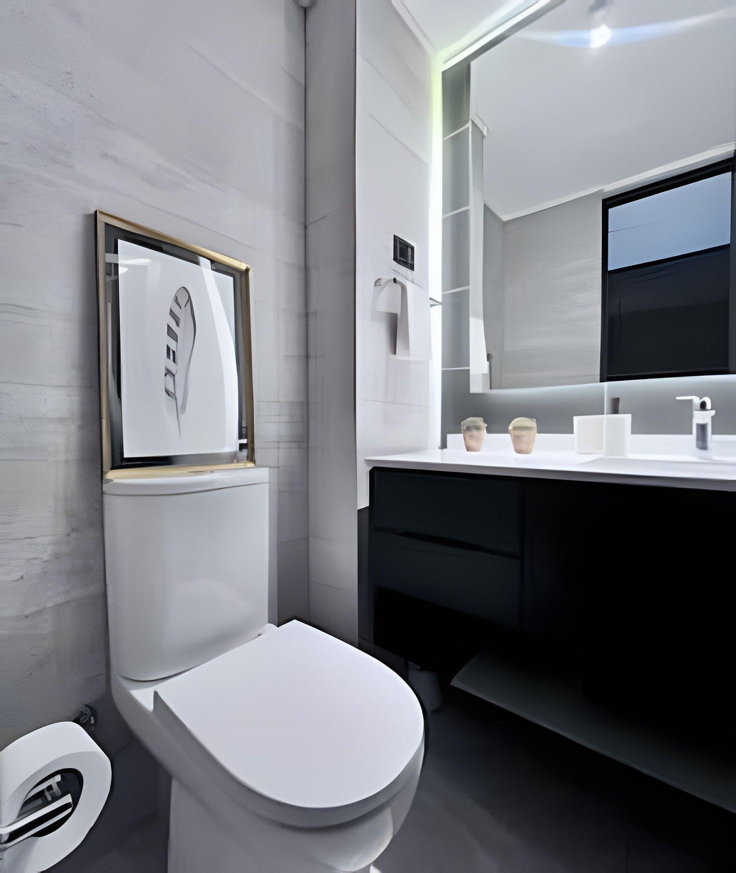 Baño Elegante y moderno estudio