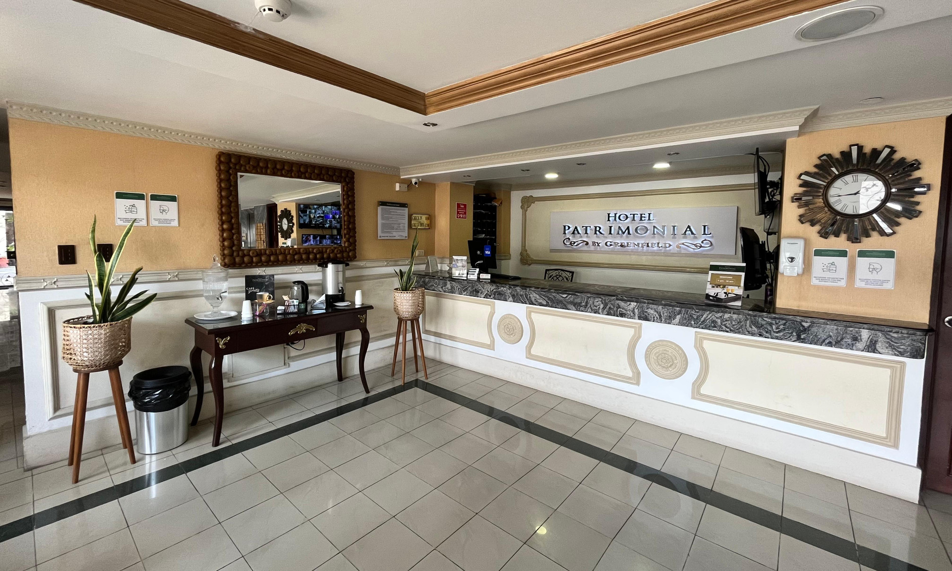 Vista Lobby Hotel Patrimonial by Greenfield
