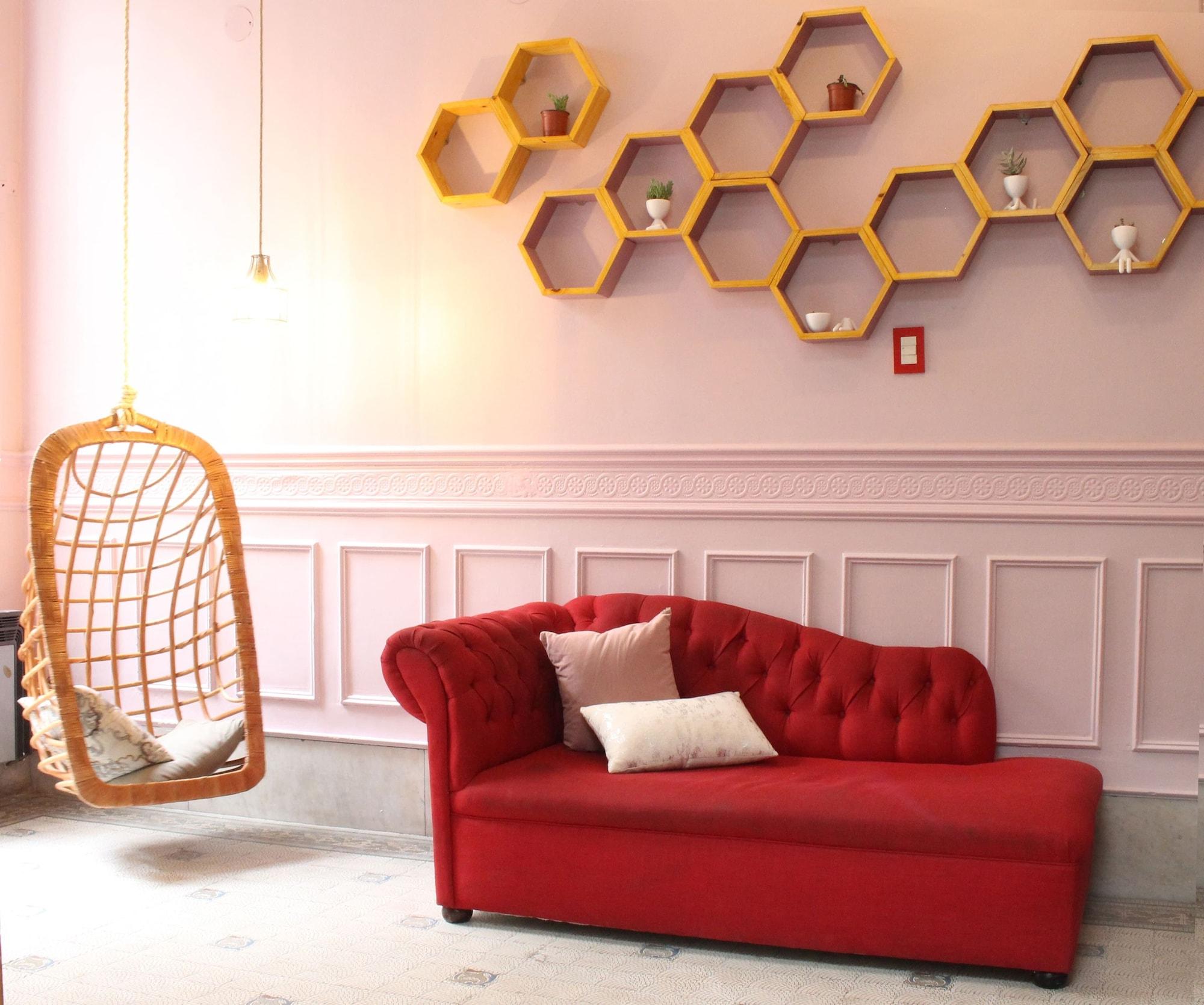 Vista Lobby Voyage Recoleta Hostel