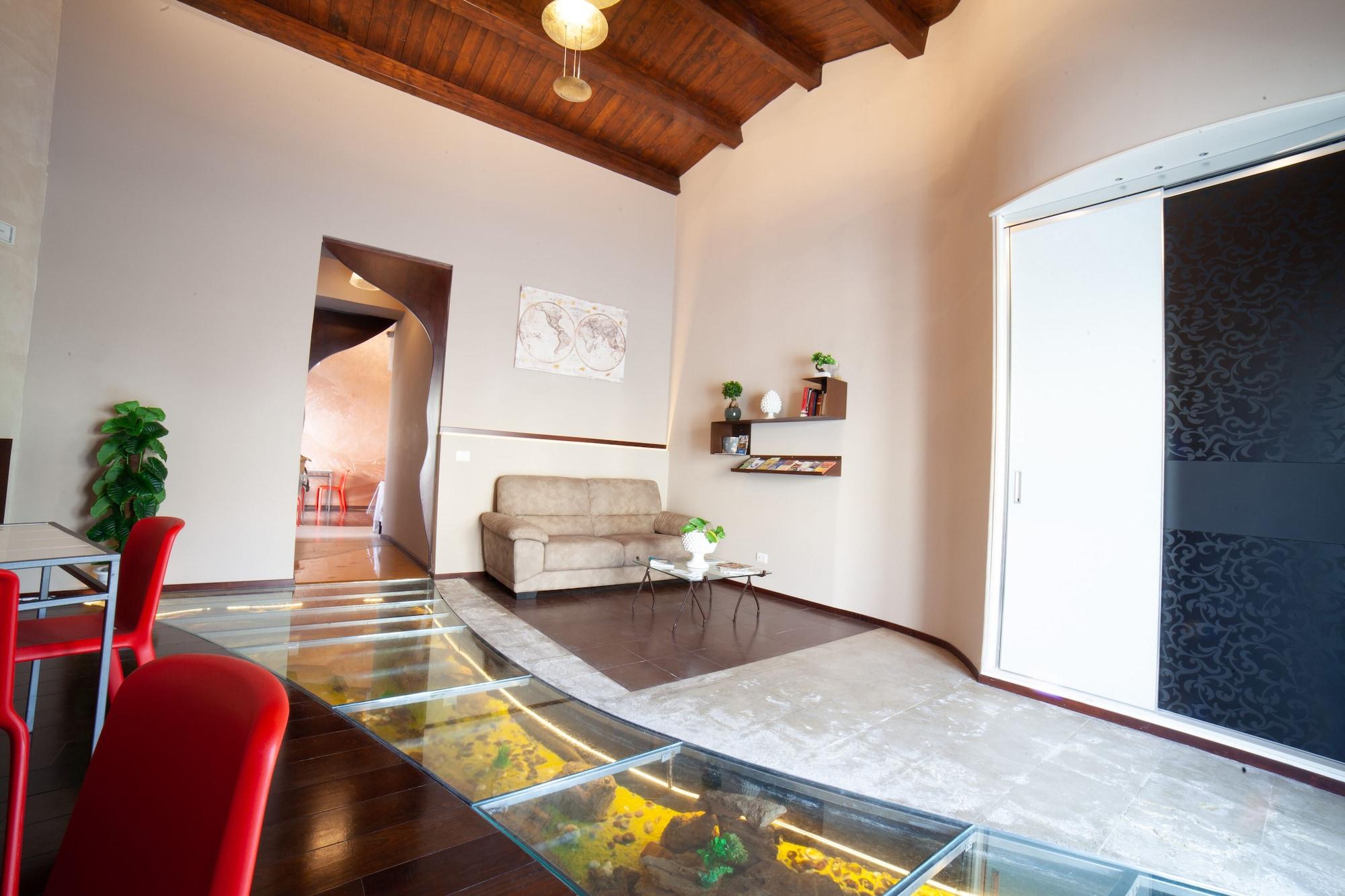 Vista Lobby B&B Ninfeo Siracusa