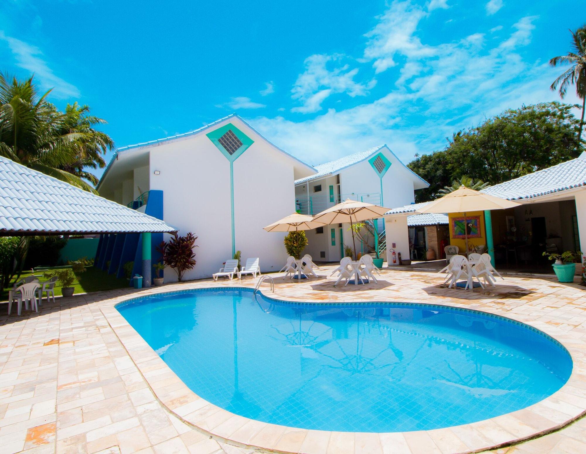 Vista Piscina Pousadar Marahú