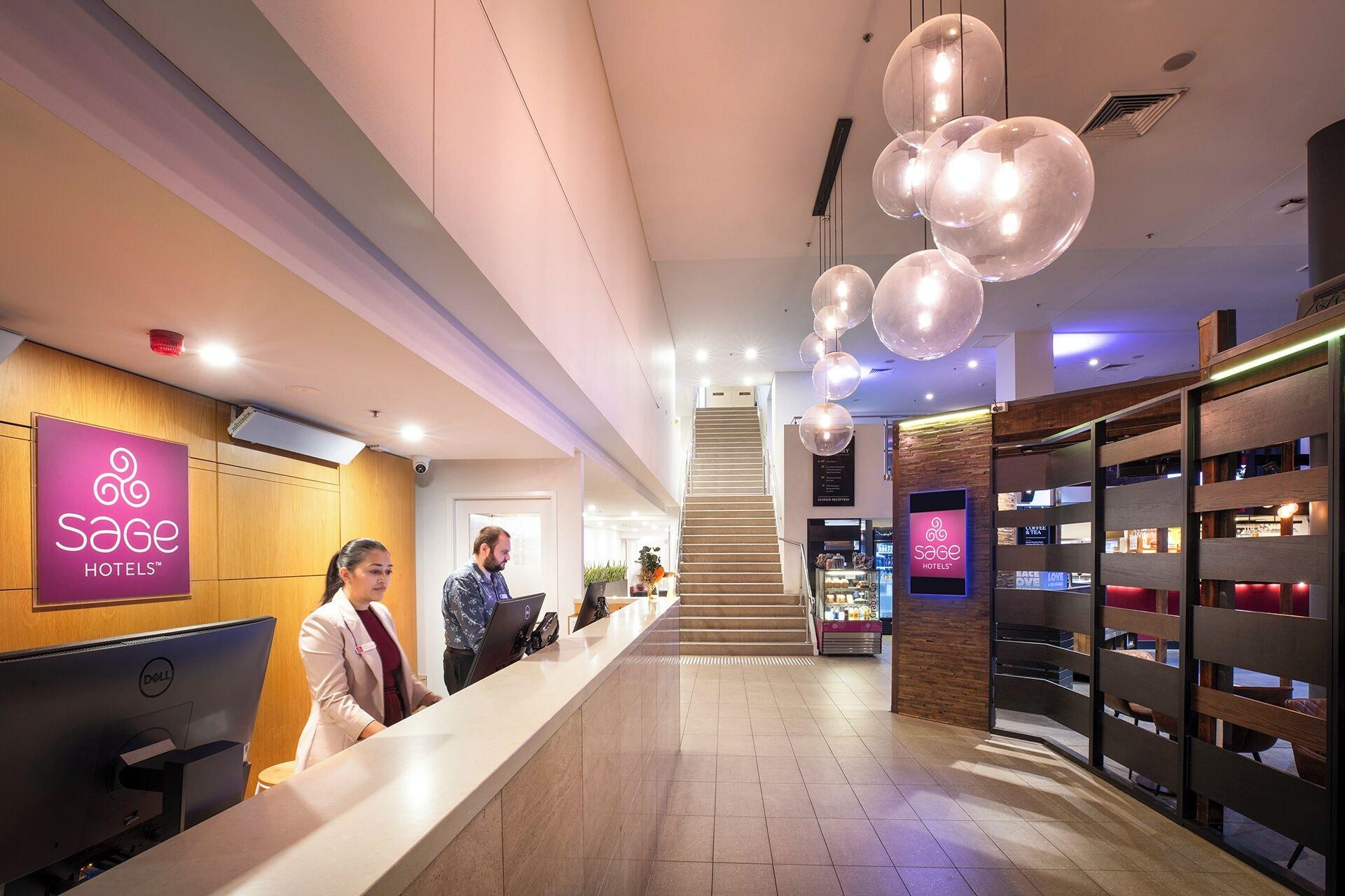 Vista Lobby Sage Hotel Wollongong