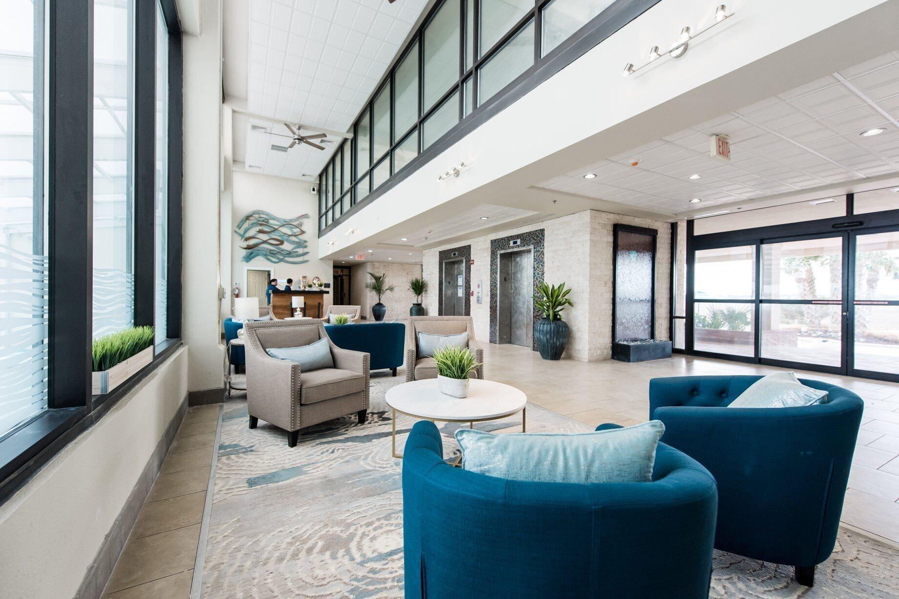 Vista Lobby Shell Island Resort - All Oceanfront Suites