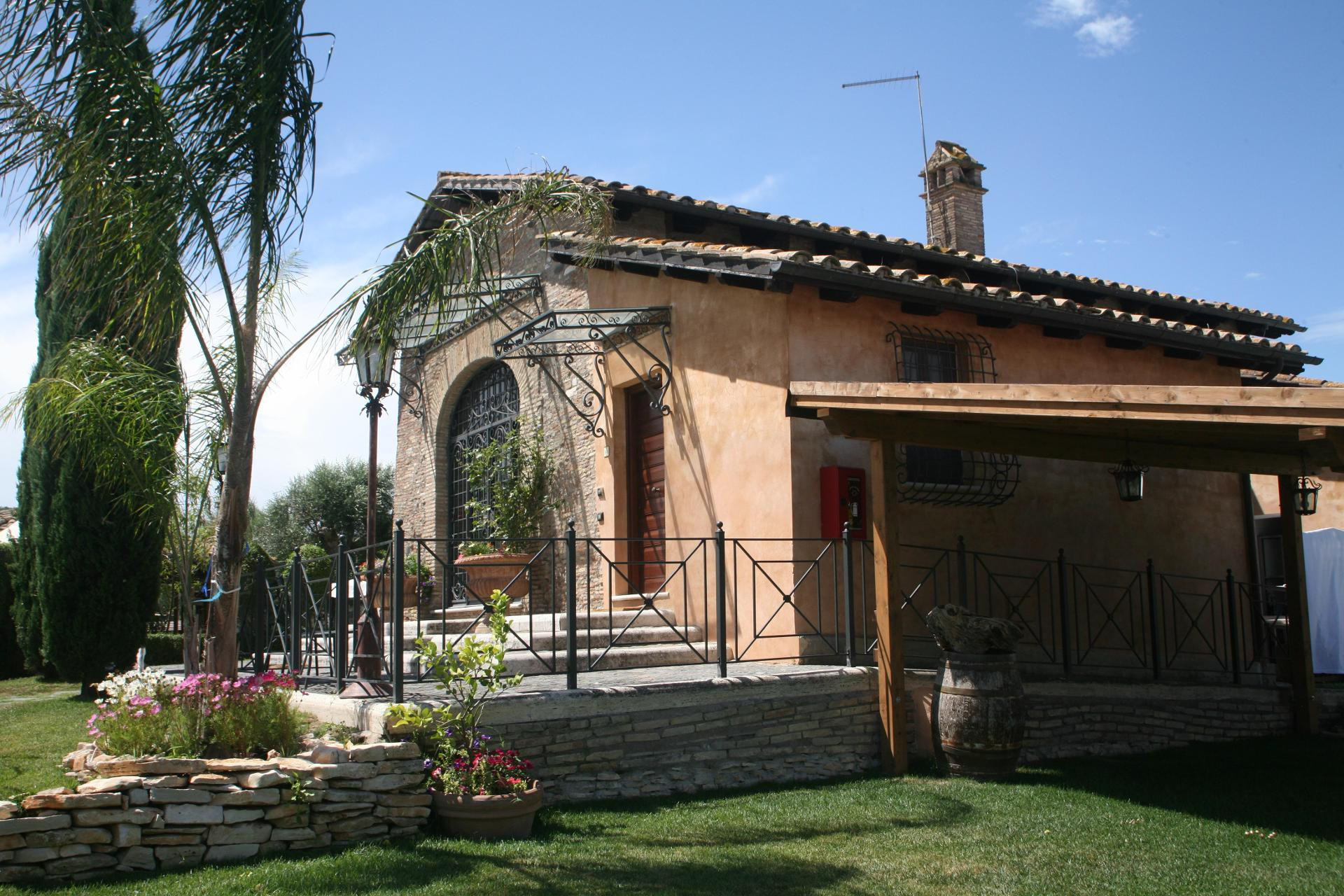 Vista Exterior Relais Castrum Boccea