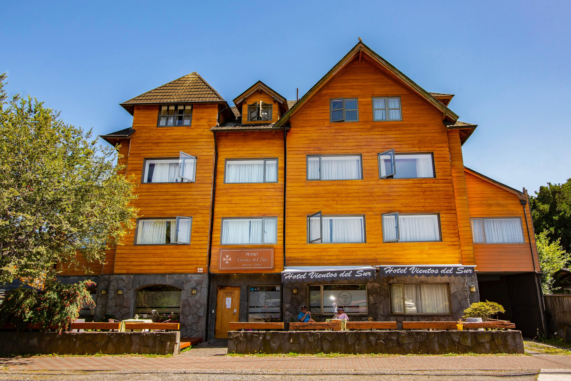 Vista Exterior Hotel Vientos del Sur