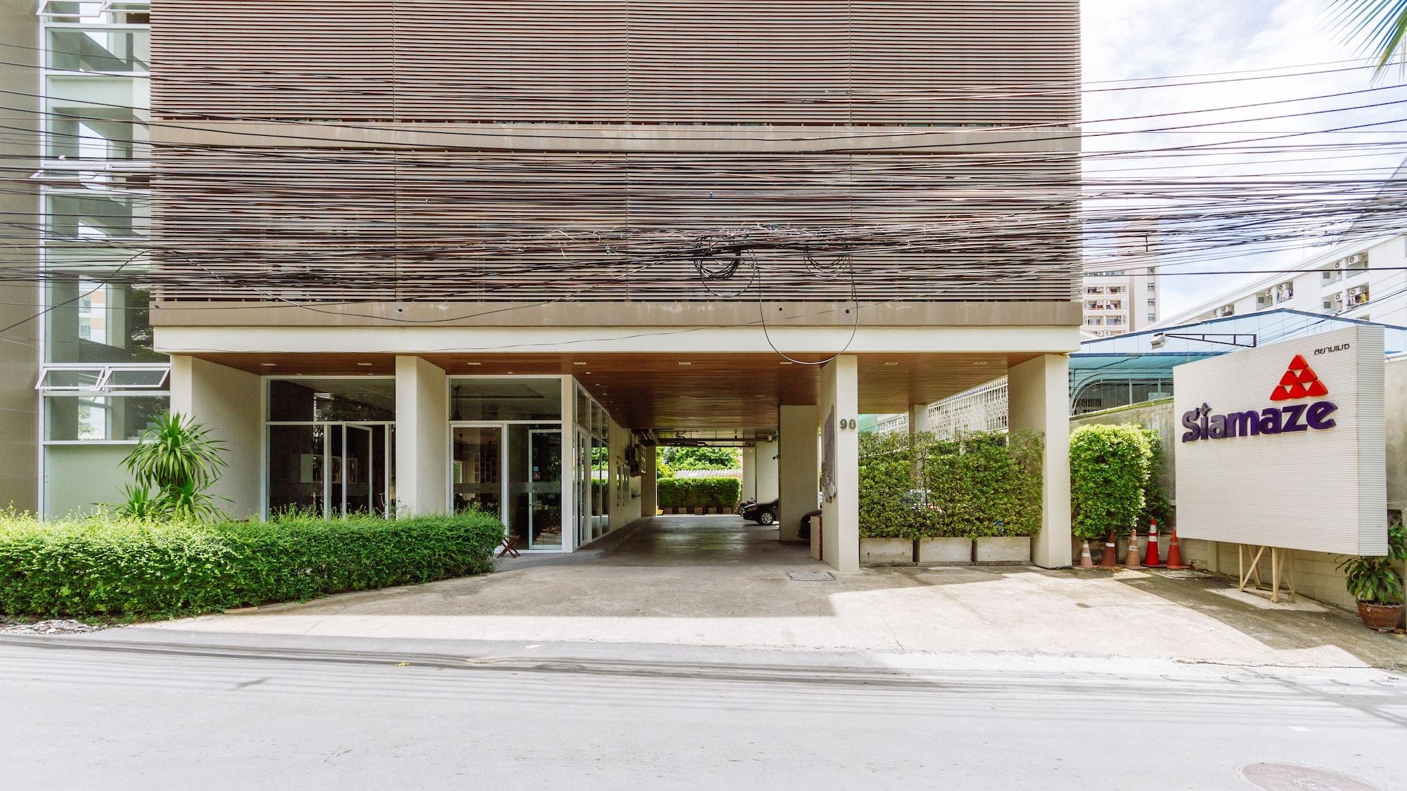 Vista Exterior Siamaze Hostel