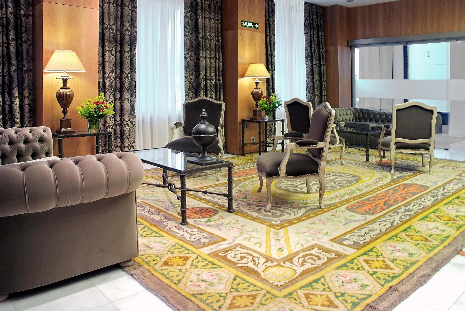 Vista Lobby Gran Hotel La Perla