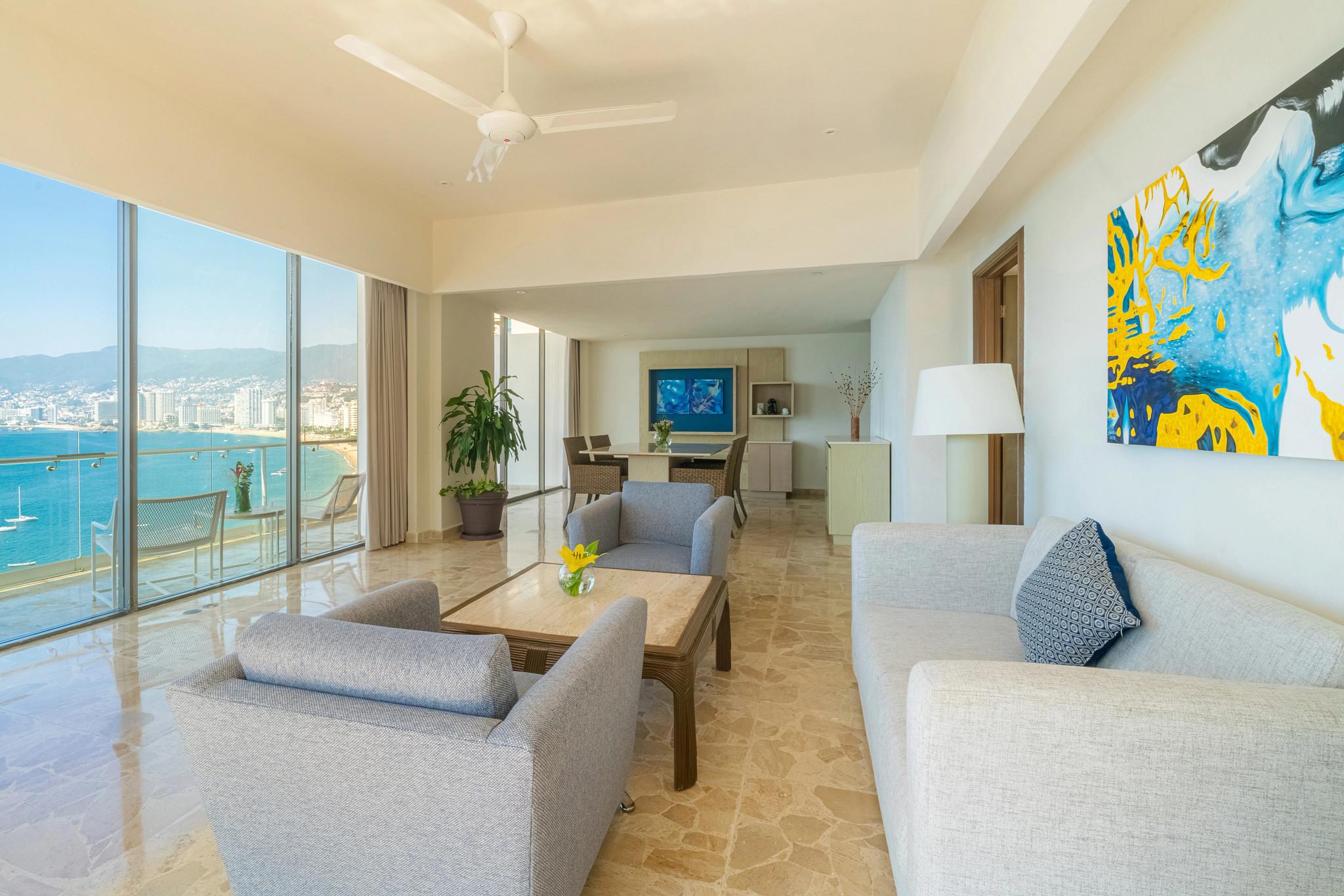 Vista Lobby Dreams Acapulco Resort & Spa