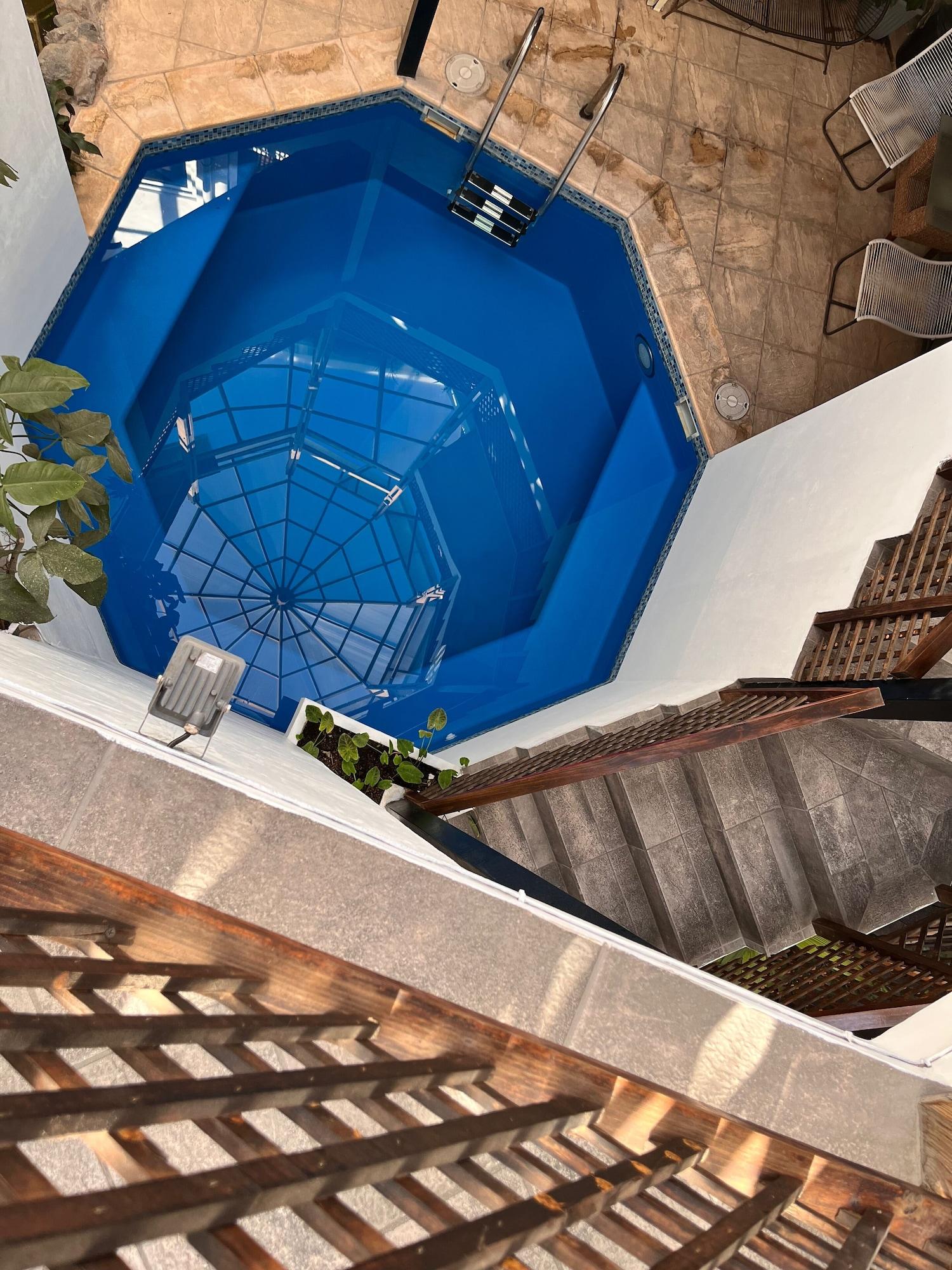 Vista Piscina Hotel Colibrí Eco Lodge