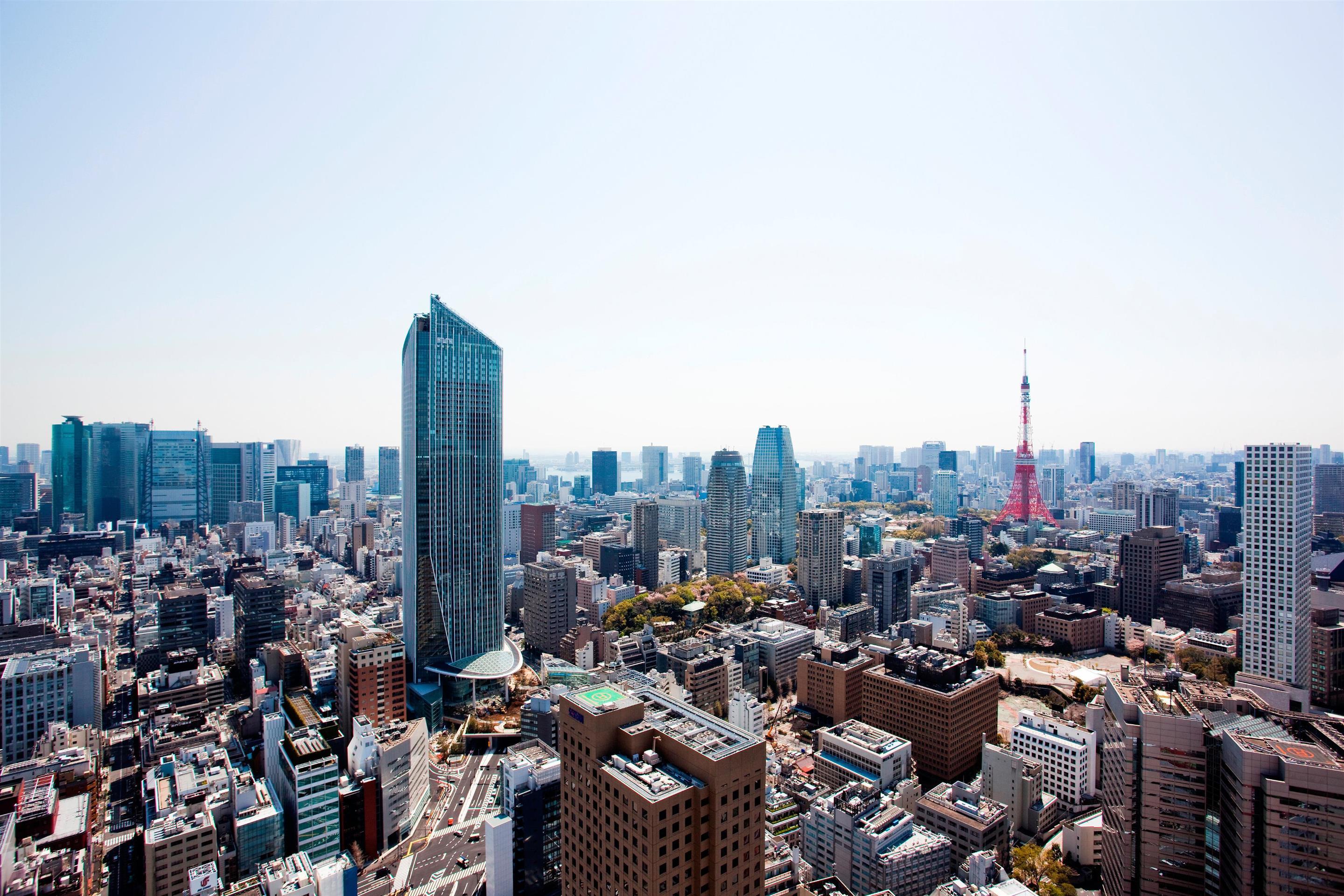 Vista da fachada Andaz Tokyo Toranomon Hills - a concept by Hyatt