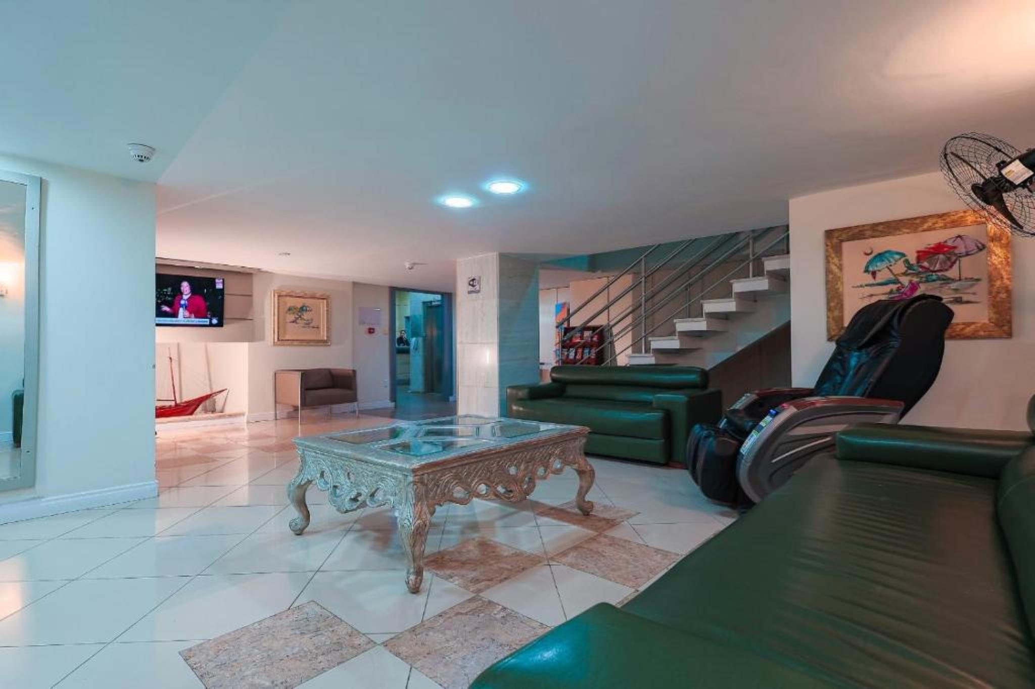 Vista Lobby Sagres Praia Hotel