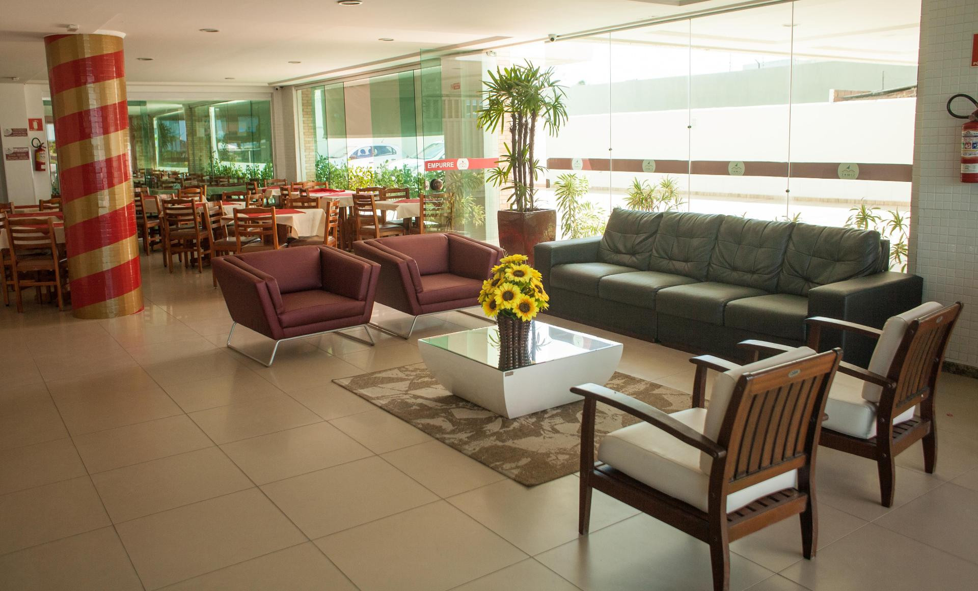 Vista Lobby Simas Praia Hotel