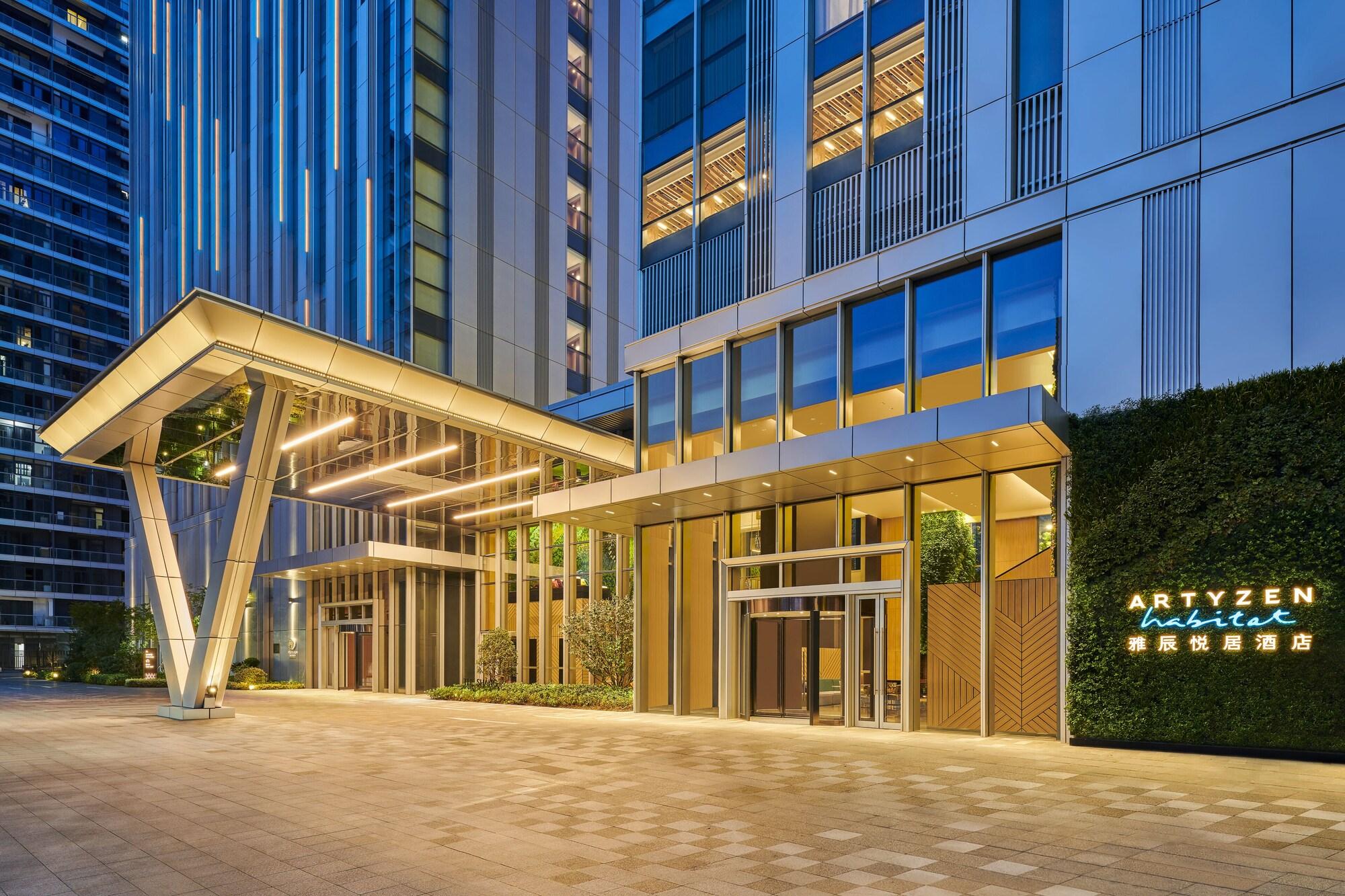 Vista Exterior Artyzen Habitat Qiantan Shanghai