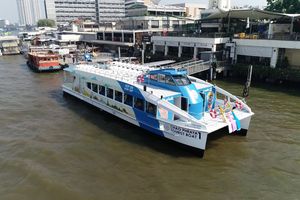 Actividad - Pase de un día para el barco turístico turístico con paradas libres de Bangkok