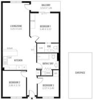Arriendo temporal - ADELAIDE CBD APARTMENT - 3BR, 2BATH & CARPARK