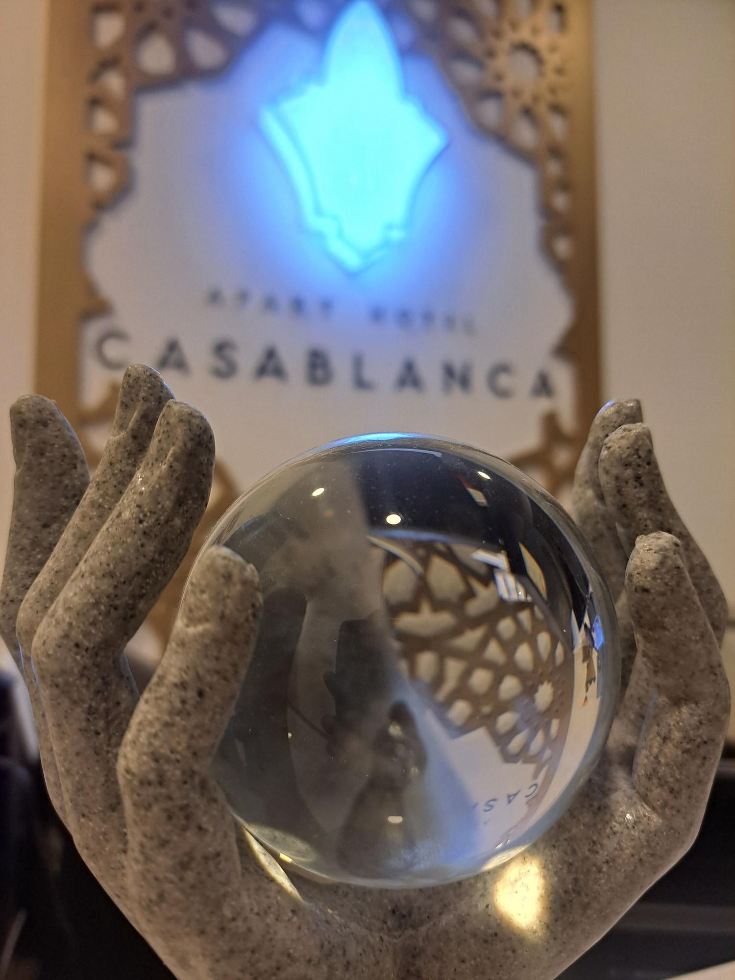 Vista Lobby APART HOTEL CASA BLANCA