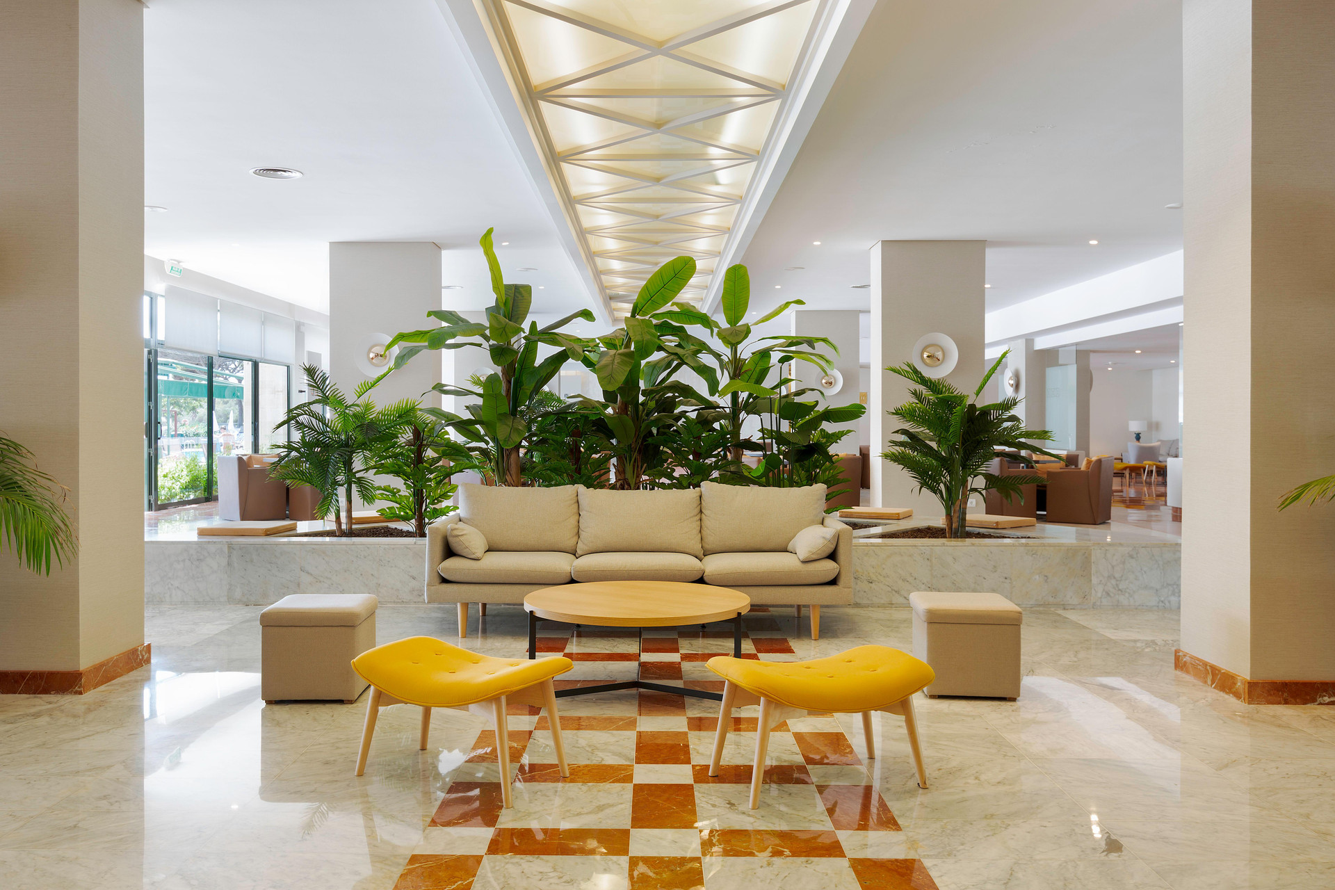 Vista Lobby Alua Illa de Menorca